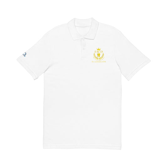 'Where Artistry Meets Dentistry' Embroidered Polo — Personalized Name