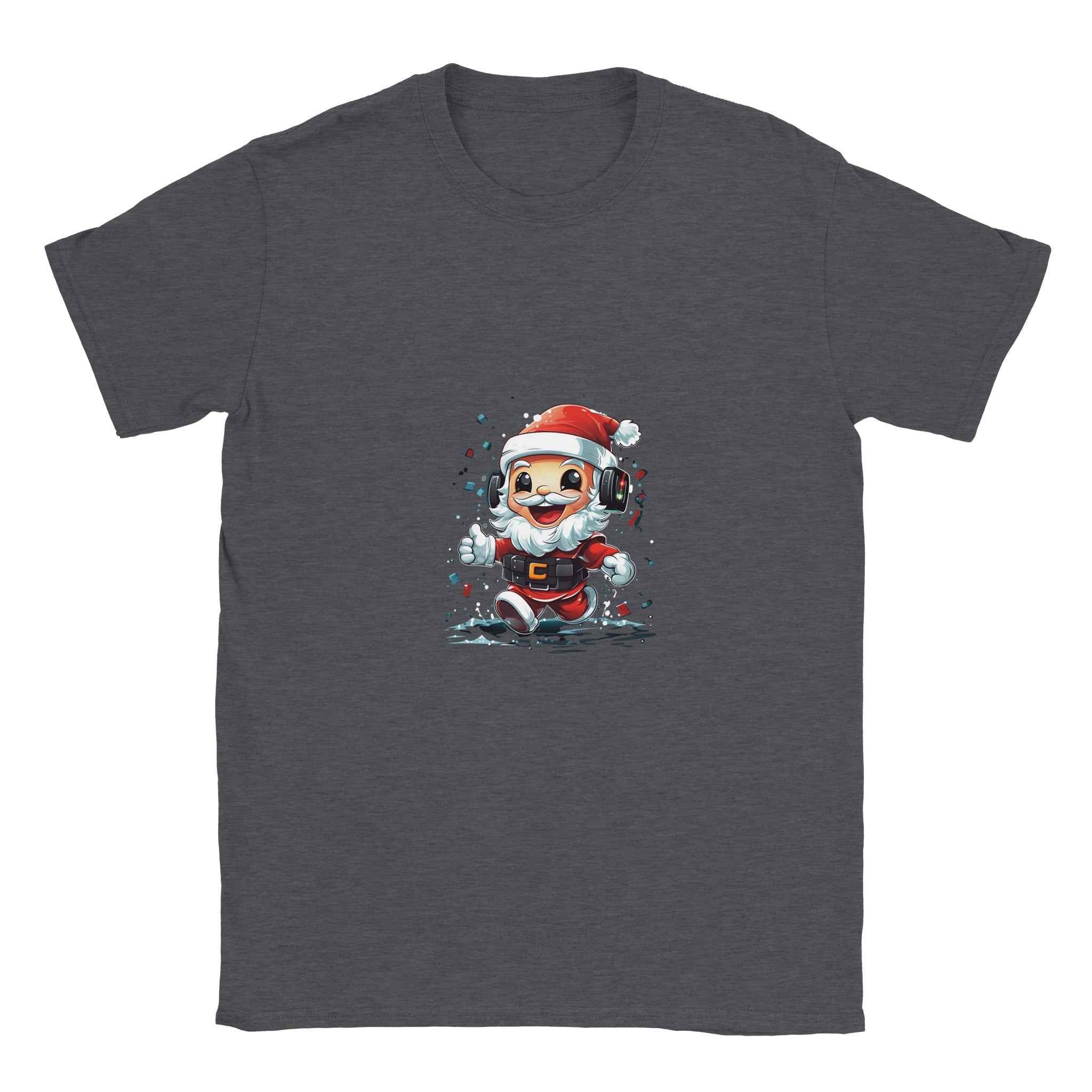 DJ Santa Claus Christmas Shirt – Festive Holiday Graphic Tee for Music Lovers