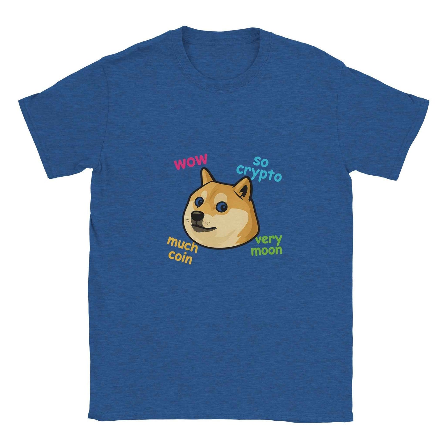 Doge Meme T-Shirt – So Crypto, Much Style, Very Moon! Choose Your Color & Size.