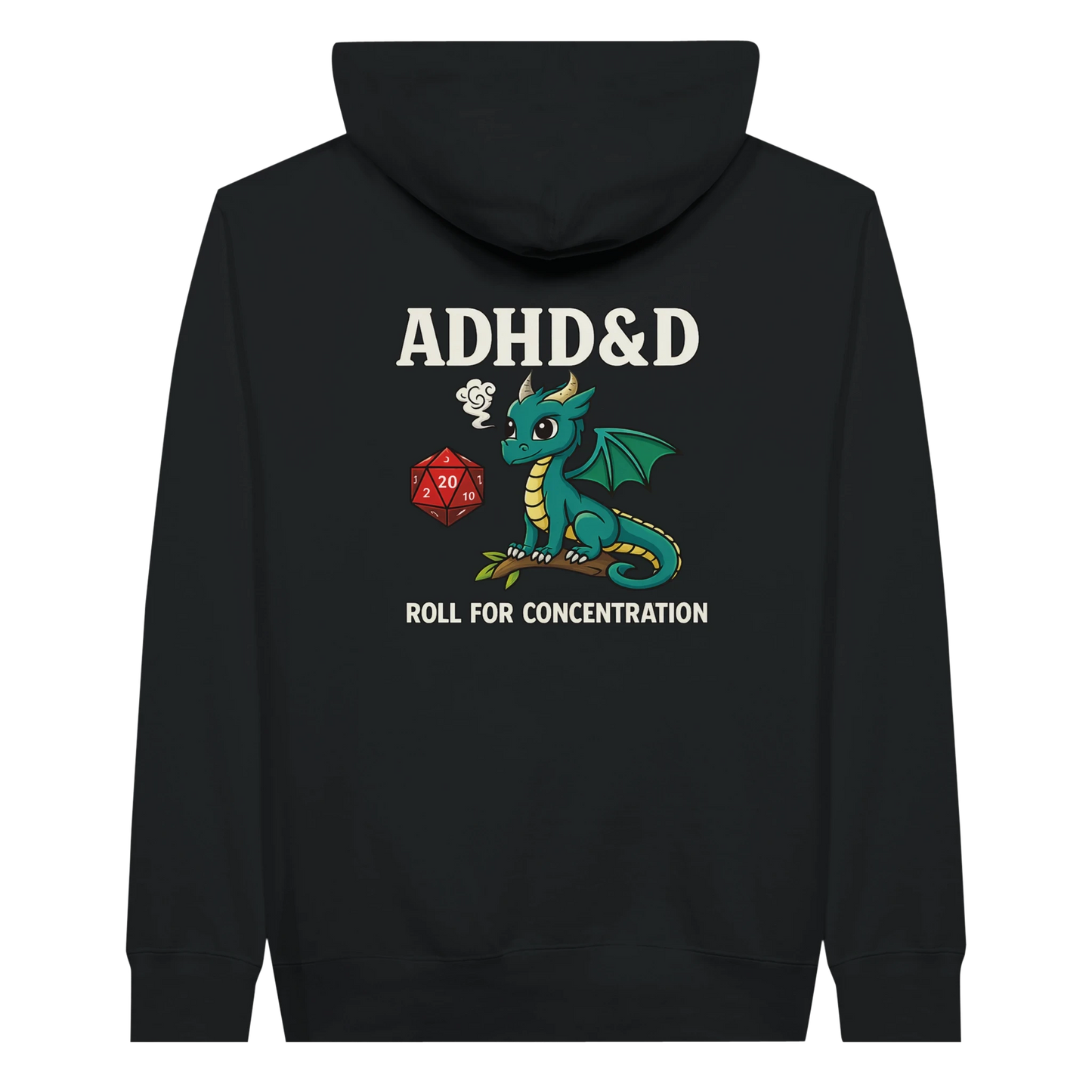 ADHD&D Roll for Concentration Hoodie