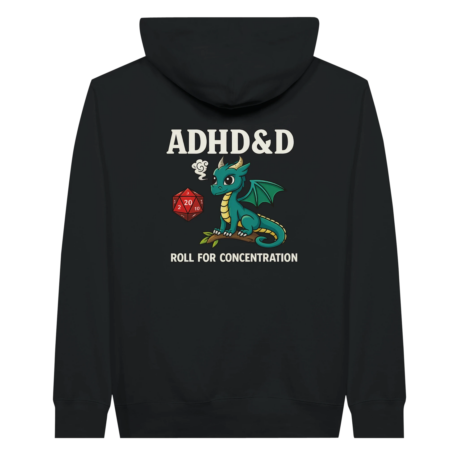 ADHD&D Roll for Concentration Hoodie