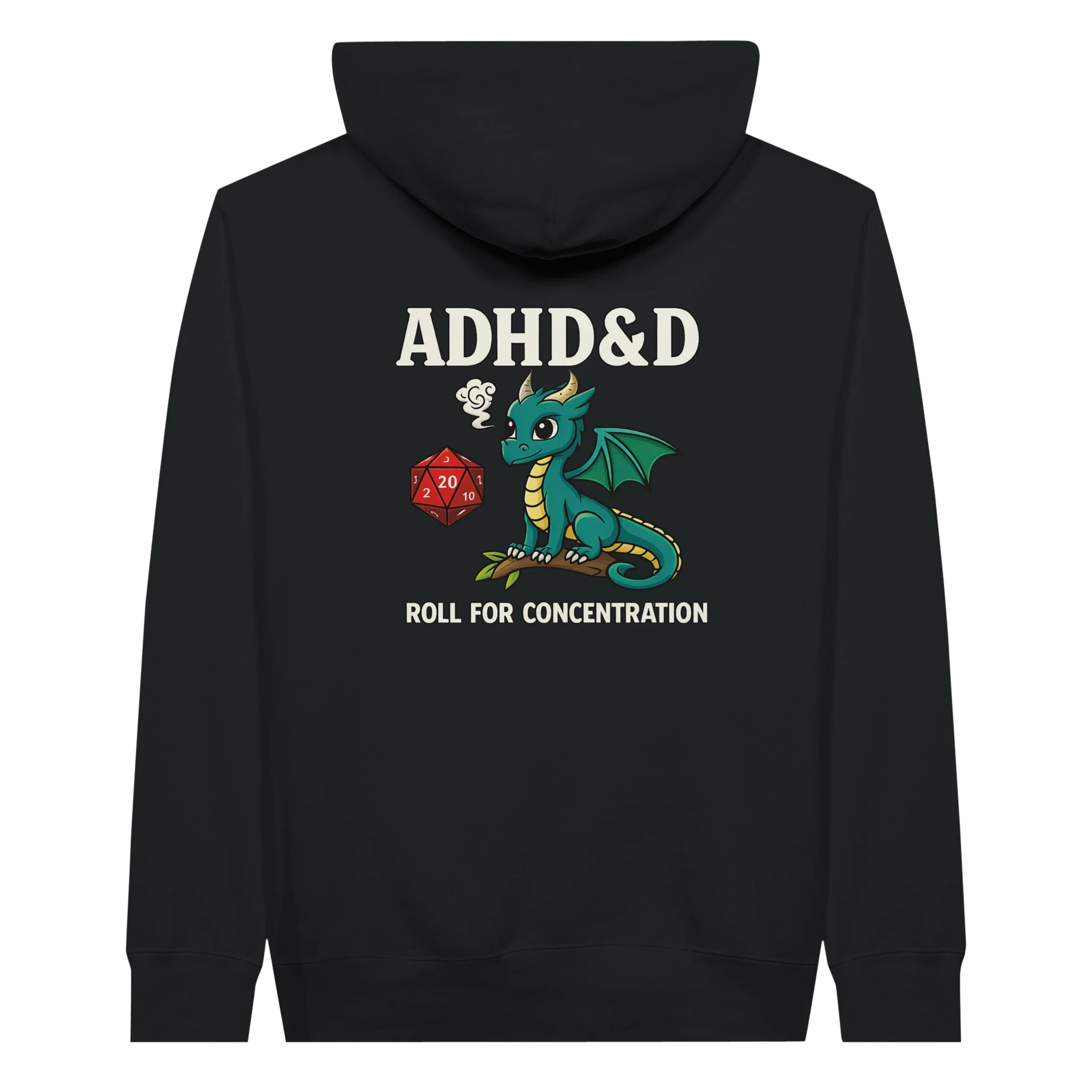 ADHD&D Roll for Concentration Hoodie