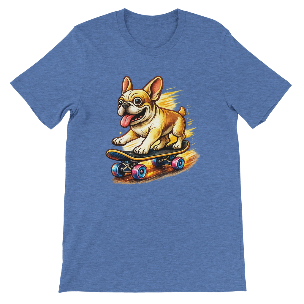 Skater Frenchie T-Shirt