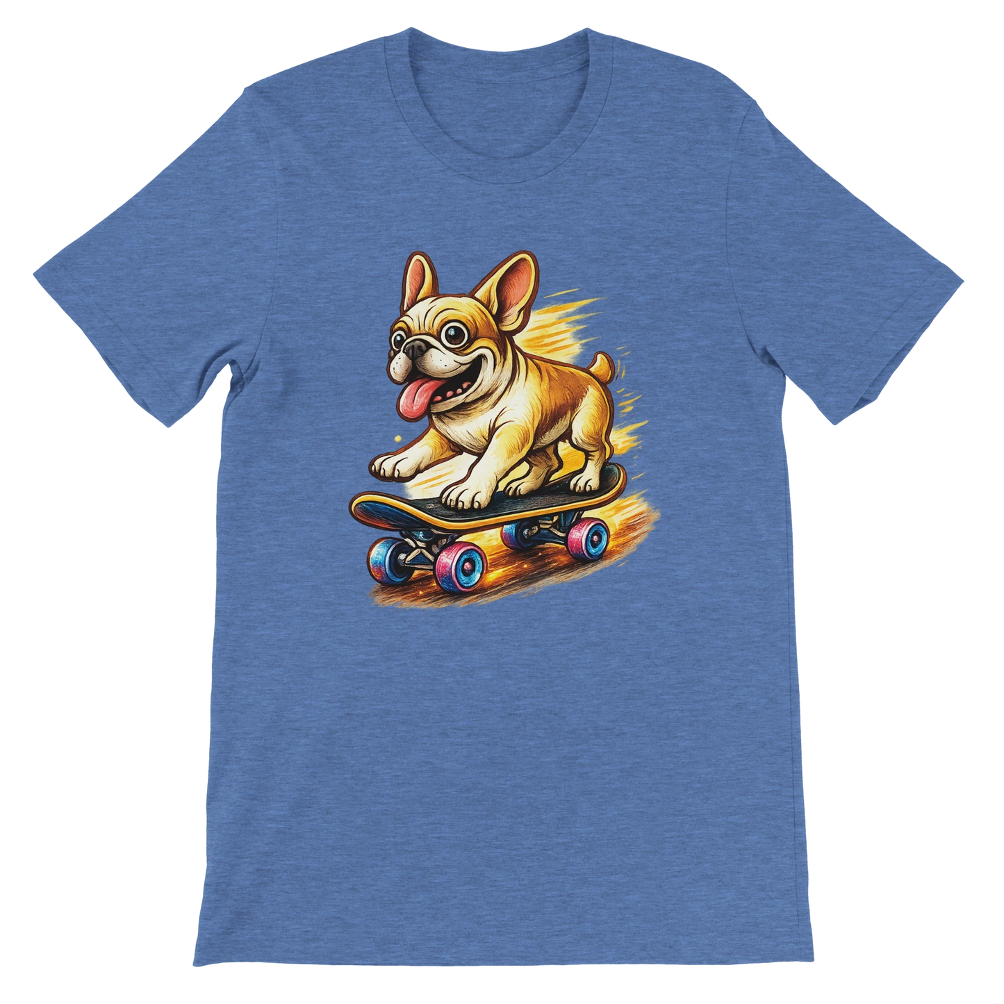 Skater Frenchie T-Shirt