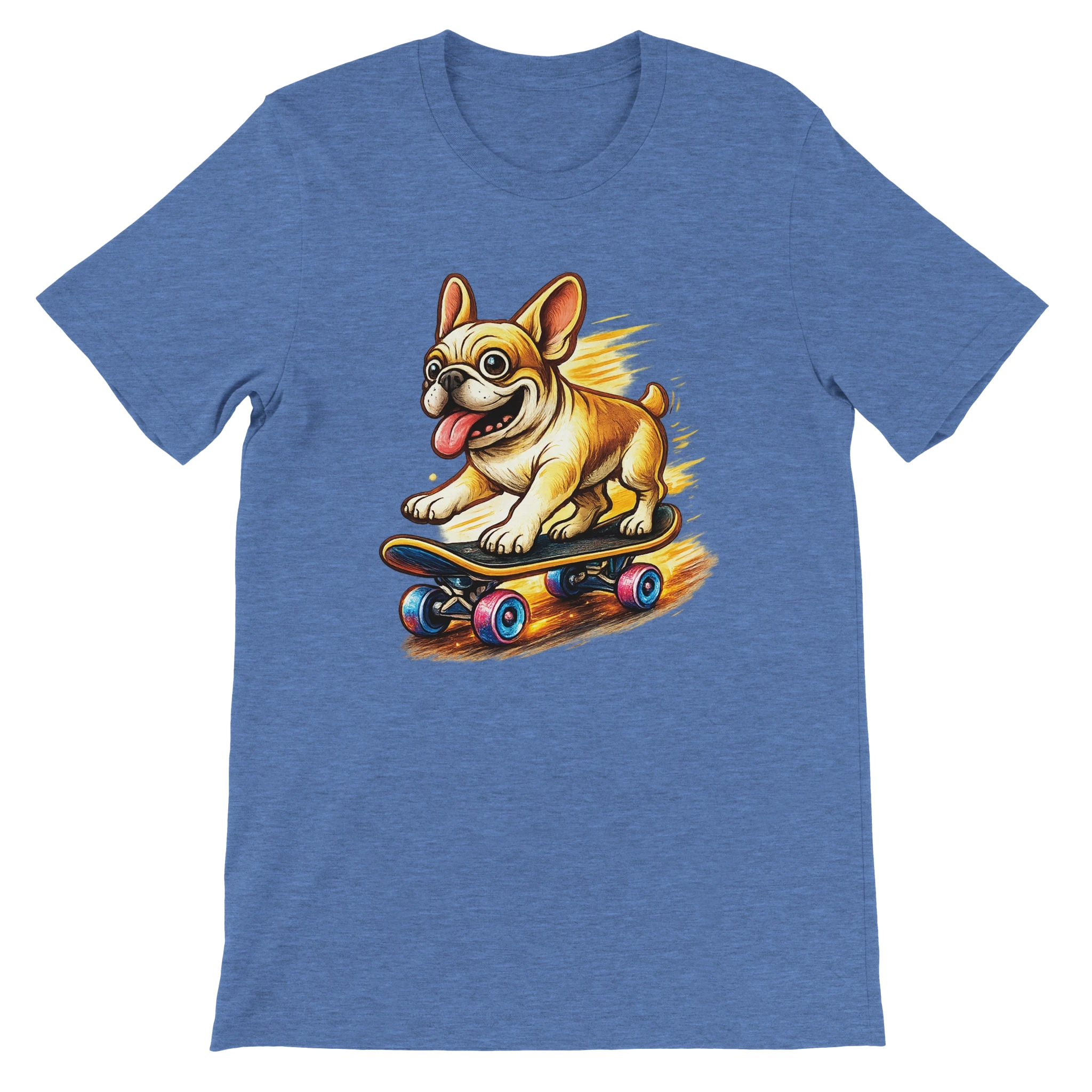 Skater Frenchie T-Shirt