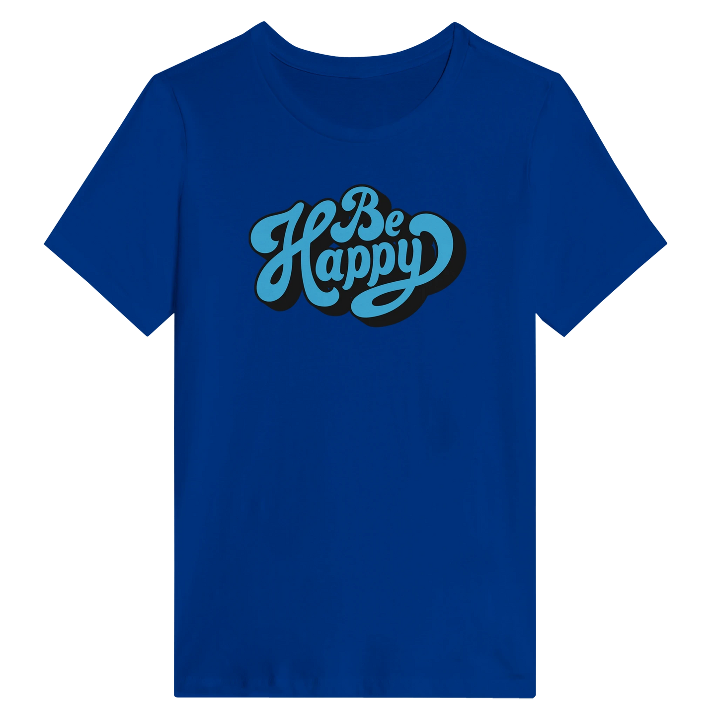 Women’s Be Happy Script T-Shirt