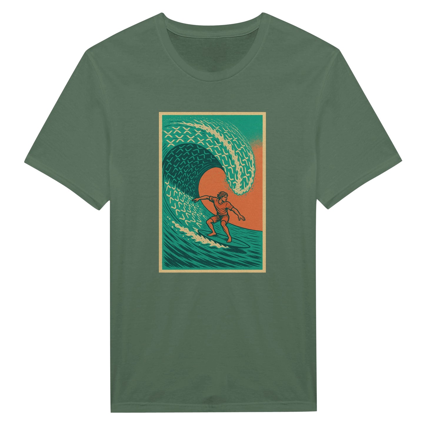 XRP Wave Shirt – Retro Surf Crypto Beach Tee - F4 Custom Prints