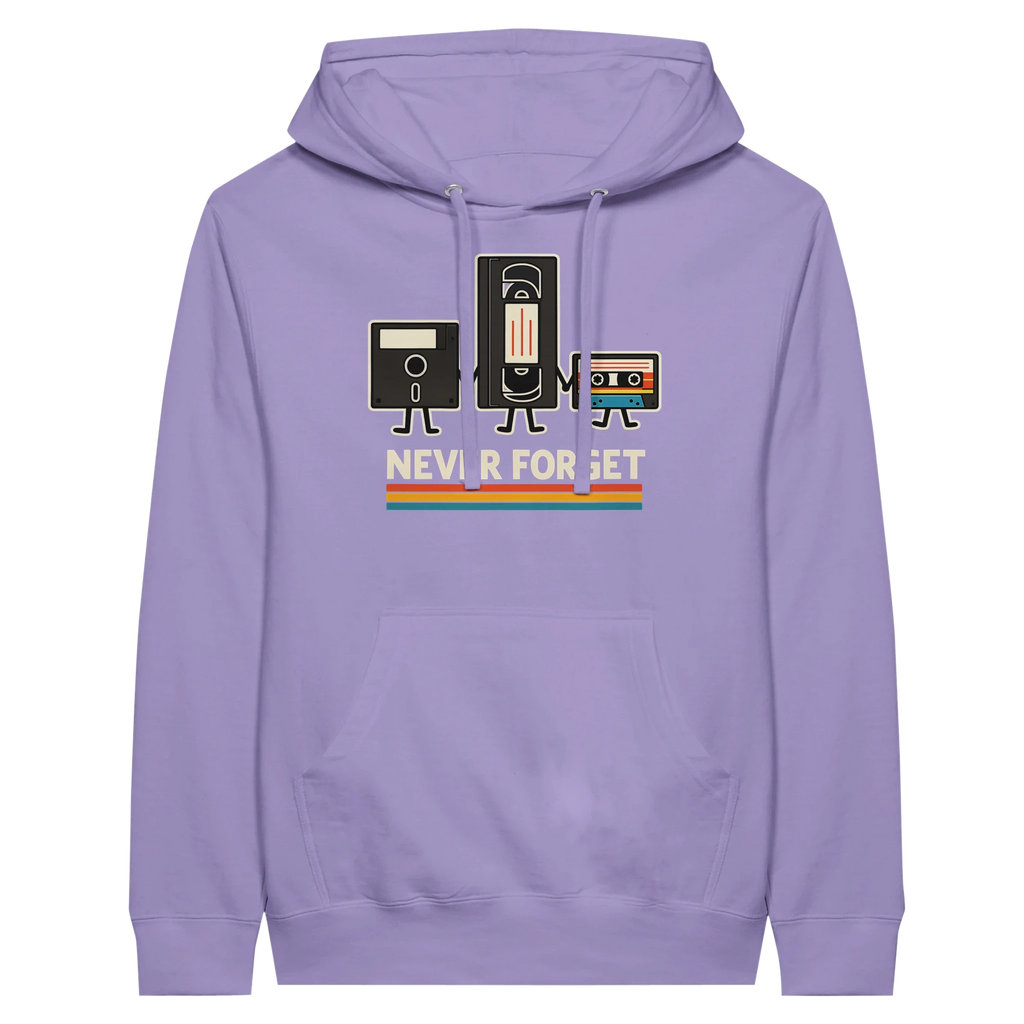 Retro Tech Squad Never Forget Hoodie