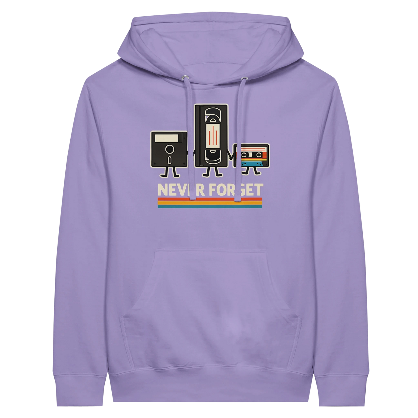Retro Tech Squad Never Forget Hoodie