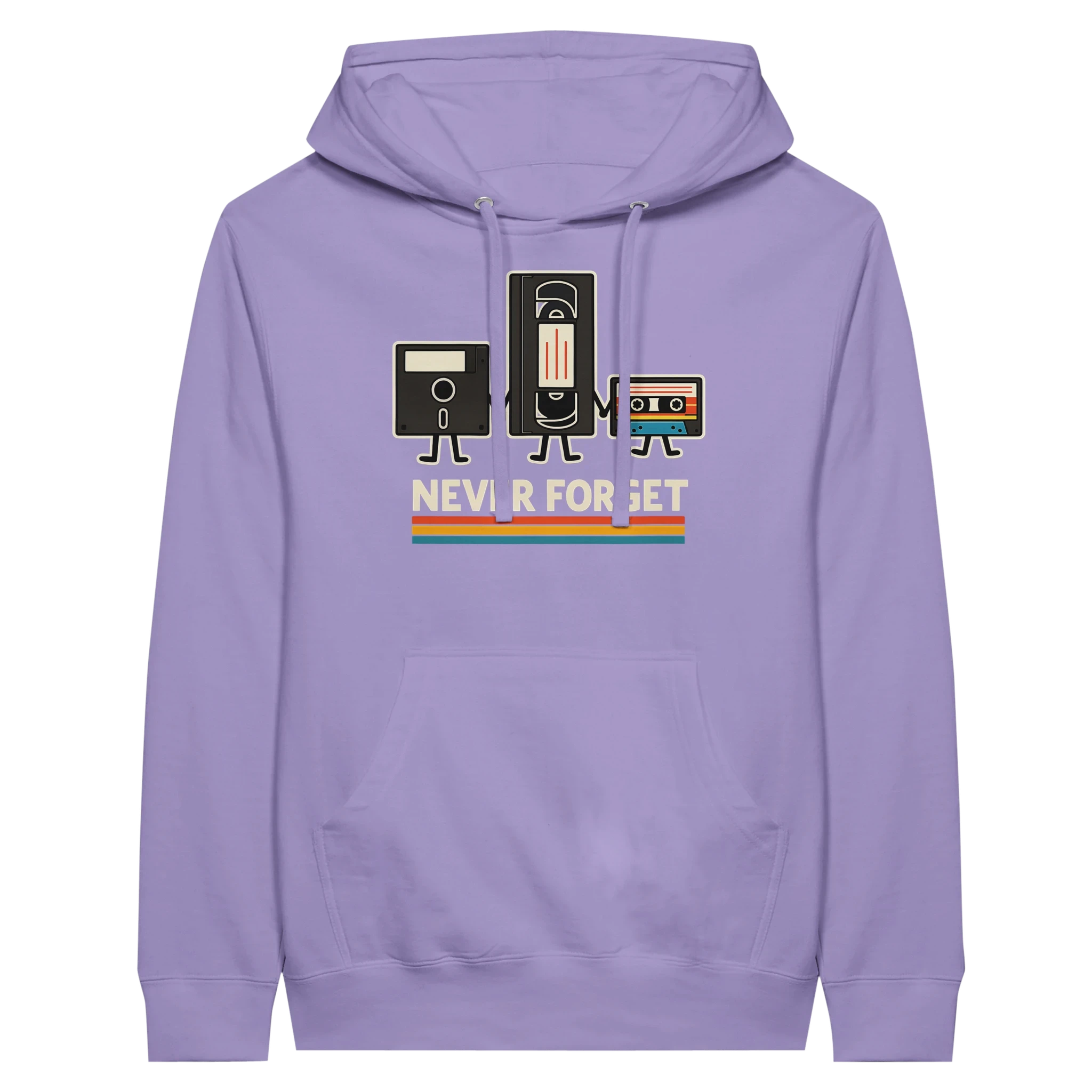 Retro Tech Squad Never Forget Hoodie