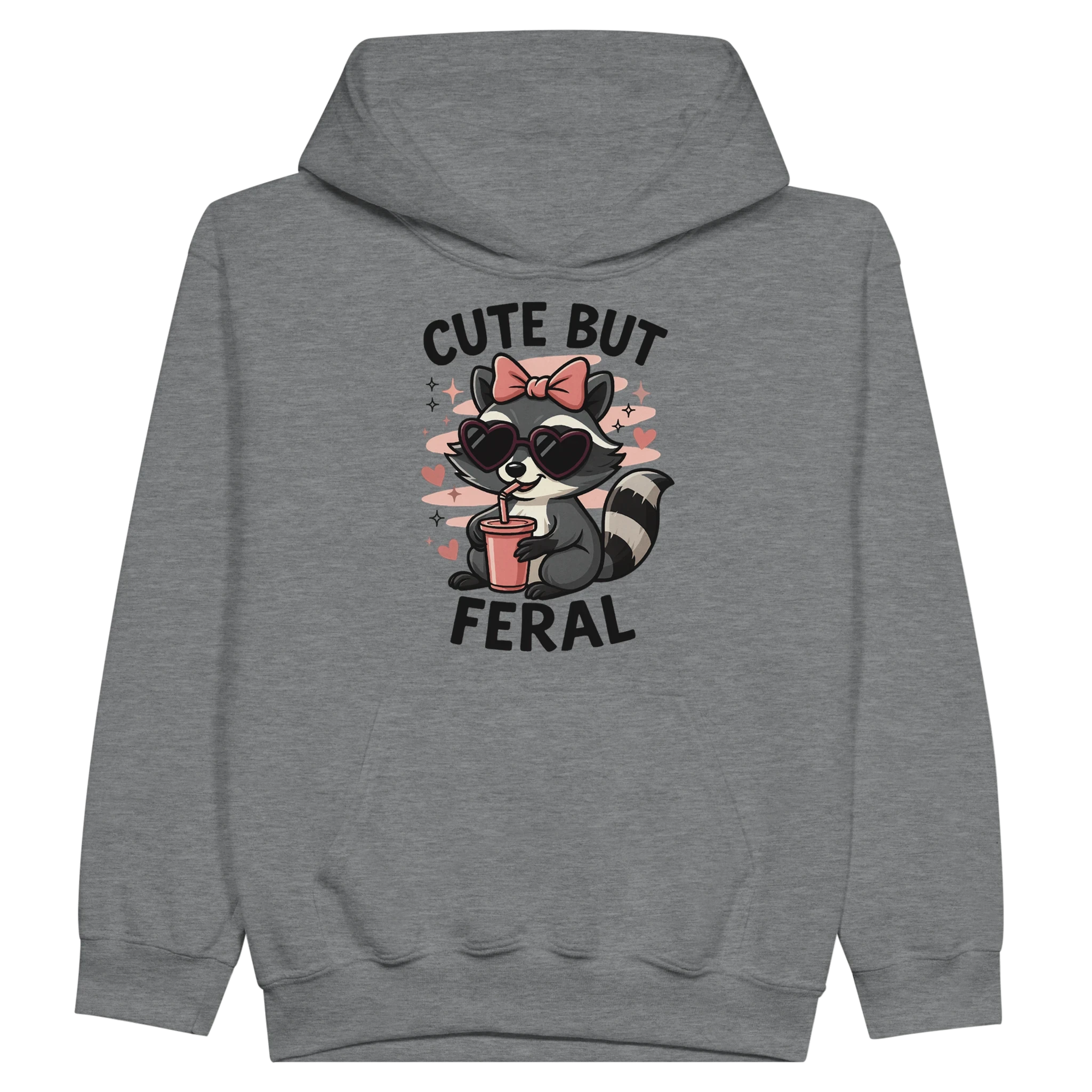 Kids Cute But Feral Hoodie