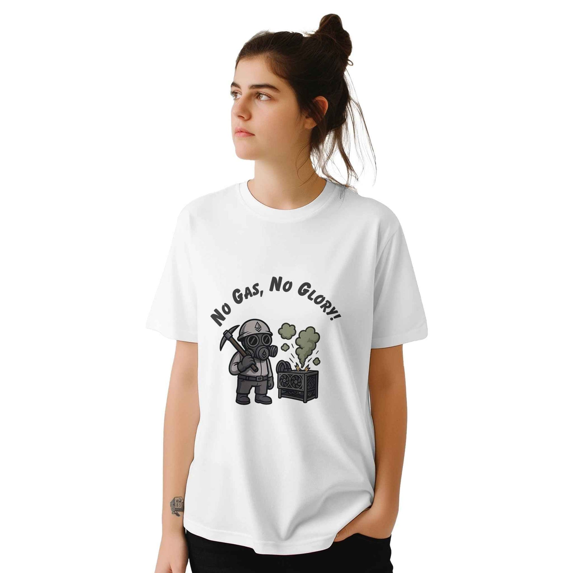 Ethereum Mining T-Shirt – No Gas, No Glory!