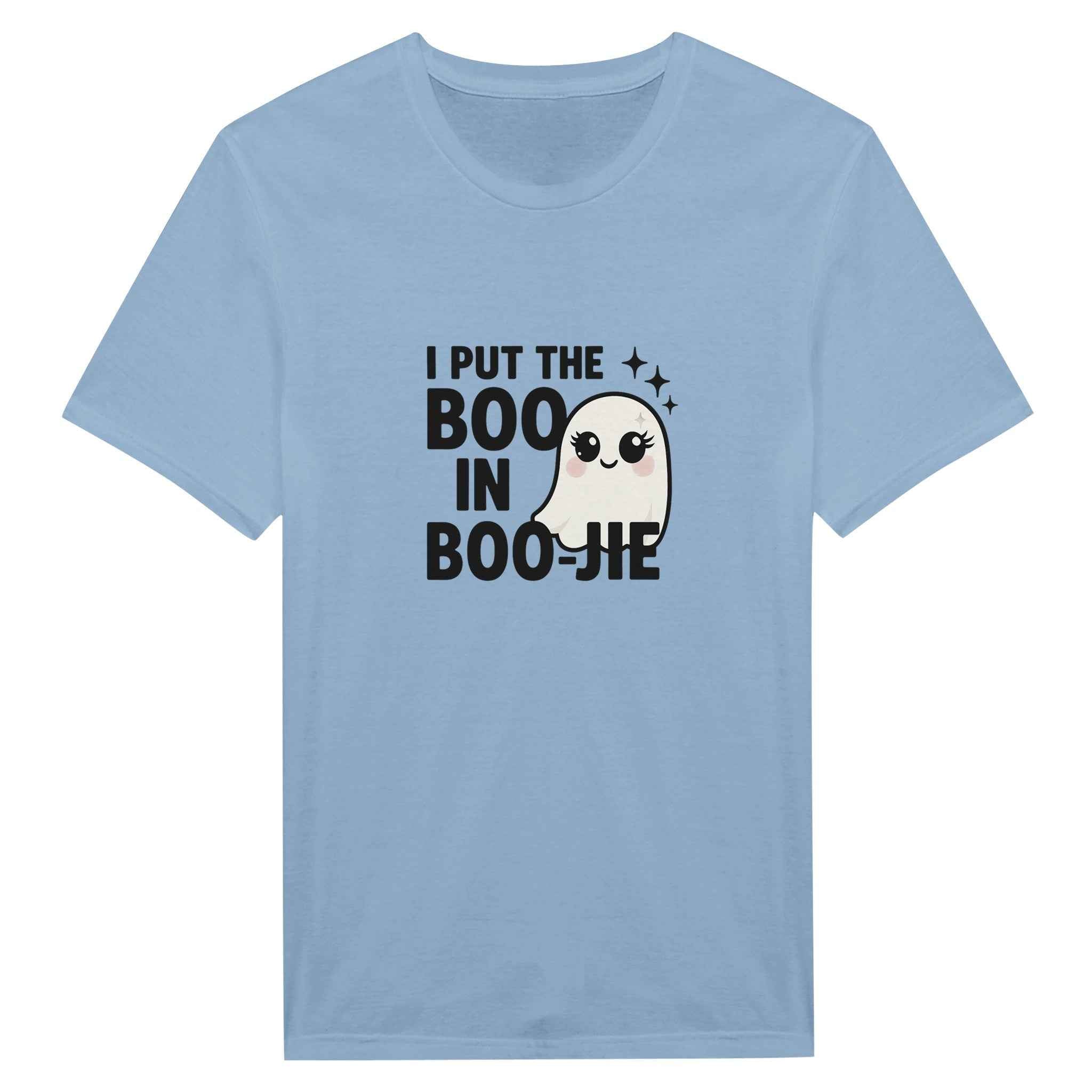 I Put the Boo in Boo-Jie T-Shirt | Cute Ghost Halloween | Spooky Season Style