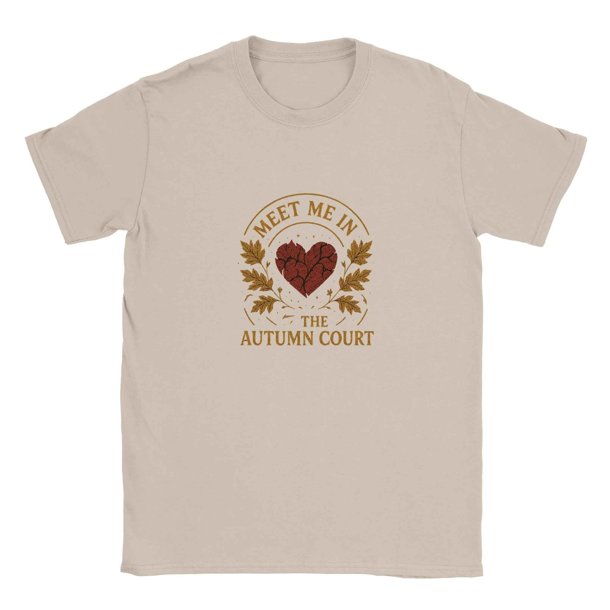 Meet Me in the Autumn Court T-Shirt – Fantasy Romance Fall Bookish Tee