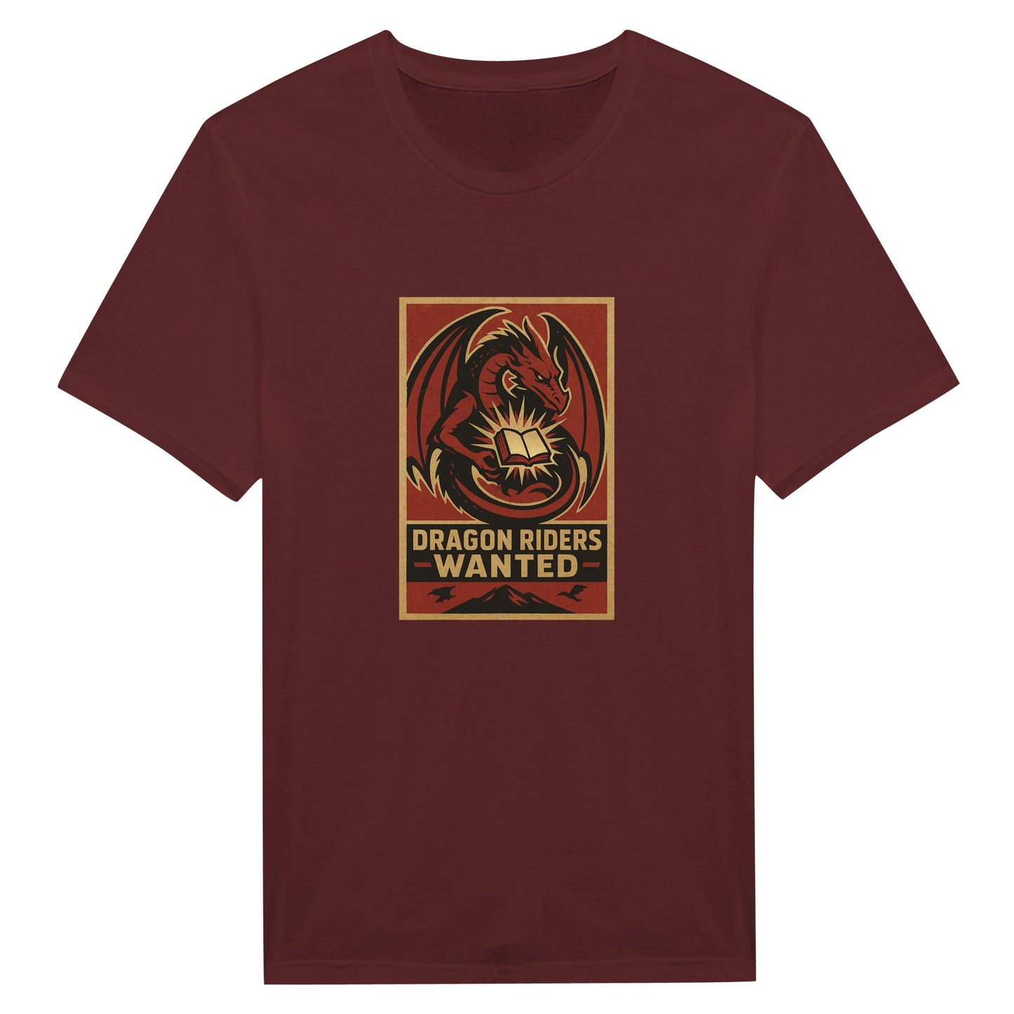 Dragon Riders Wanted Forth Wing Shirt – Epic Fantasy Book Lover Tee - F4 Custom Prints