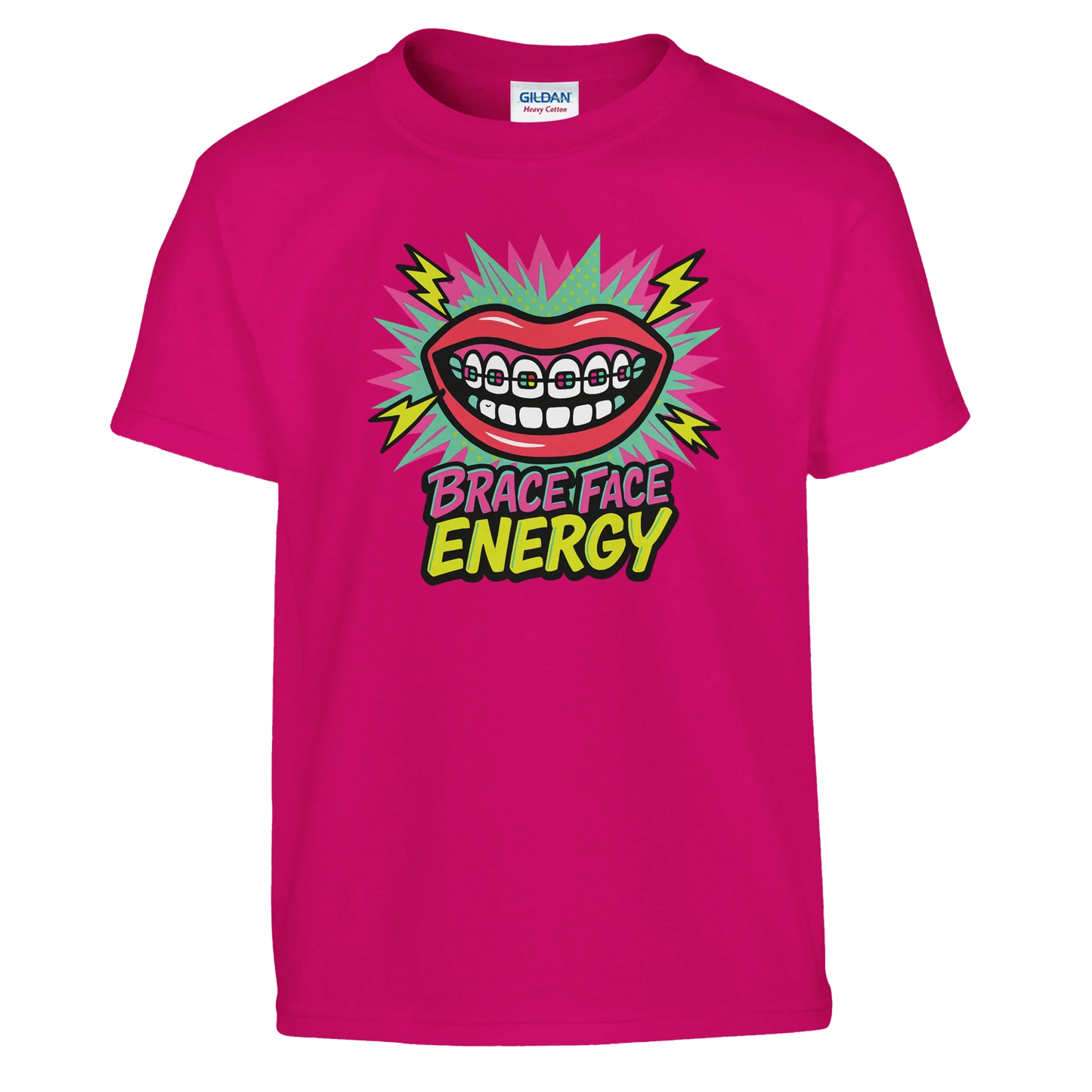 Kids Brace Face Energy T-Shirt