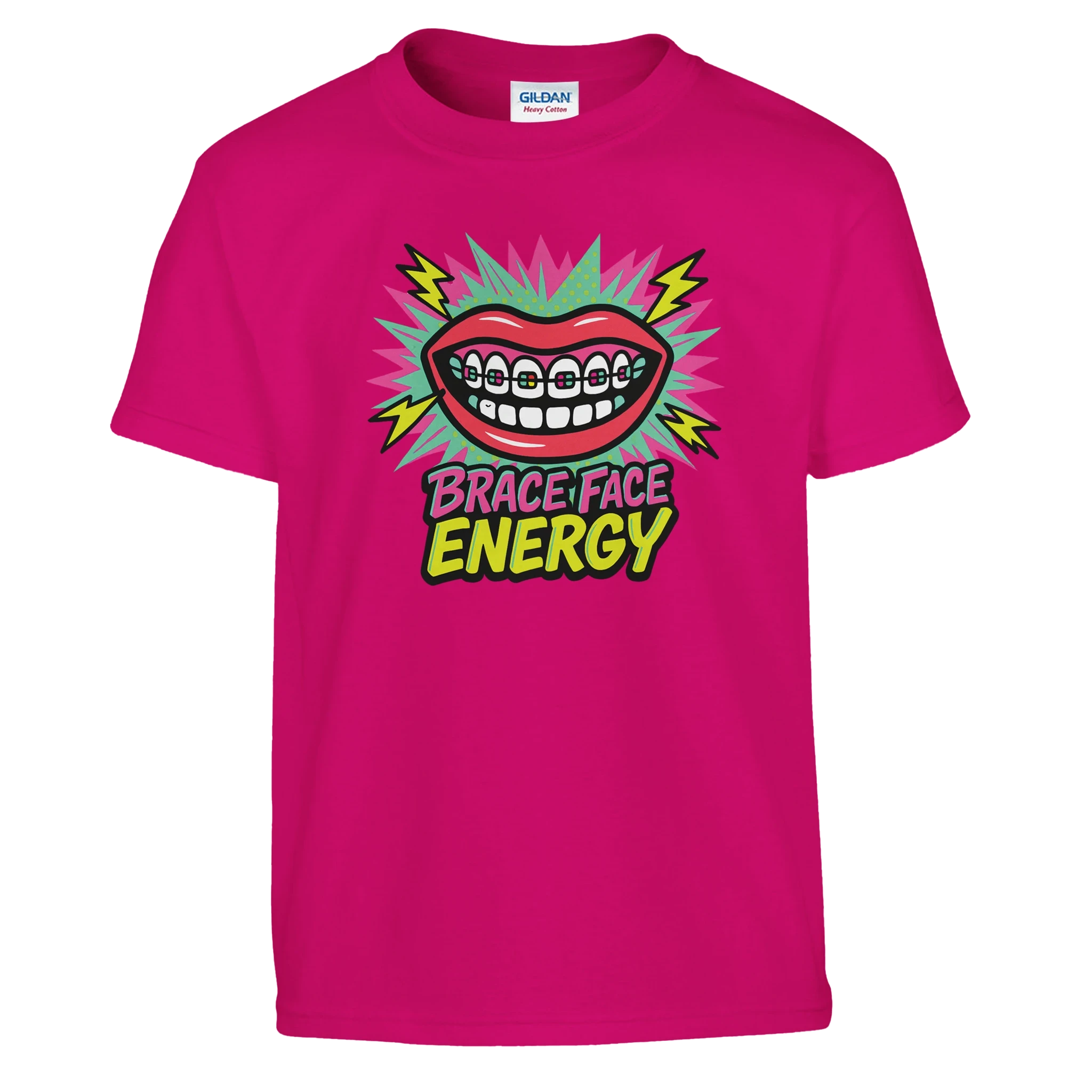 Kids Brace Face Energy T-Shirt