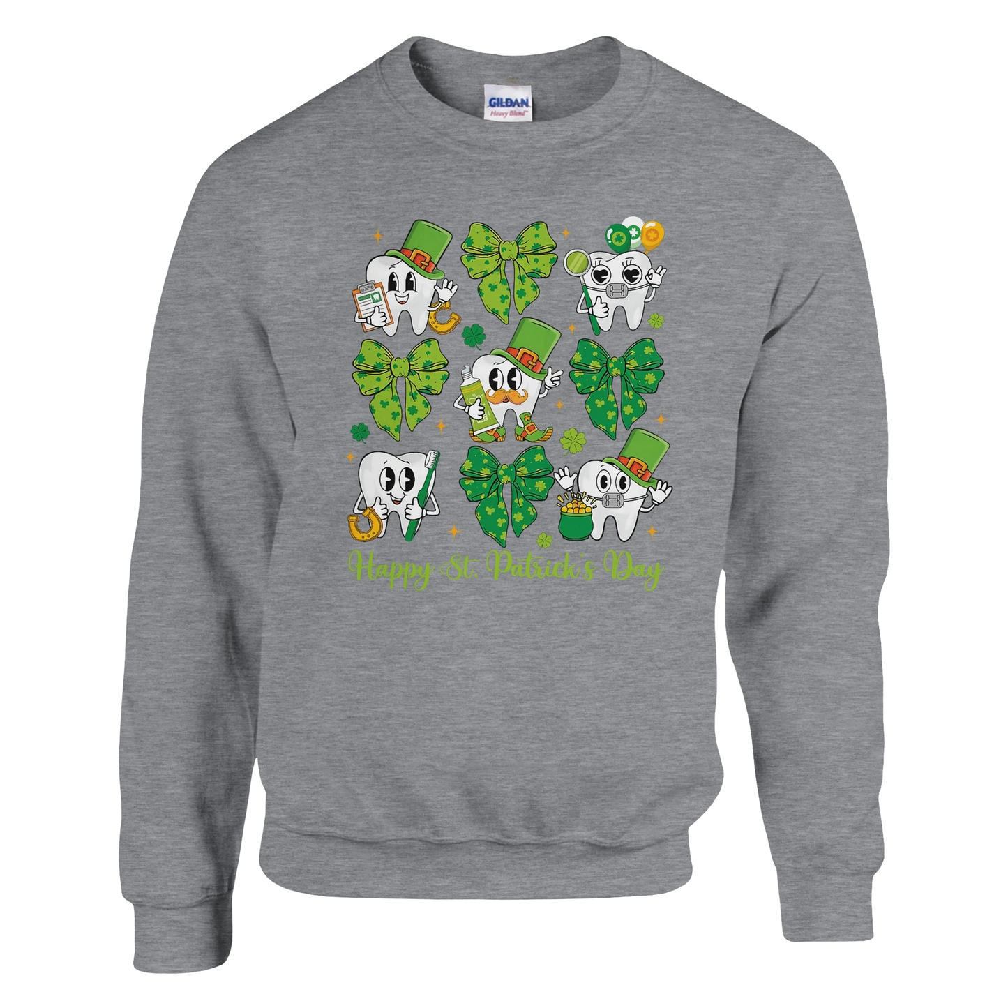 Happy St Patricks Day Teeth Sweatshirt