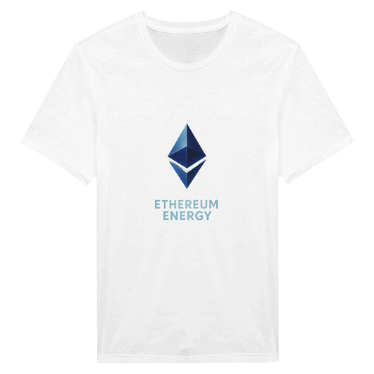 Ethereum Energy T-Shirt – Sleek Blue Crypto Logo Graphic Tee in Multiple Hues