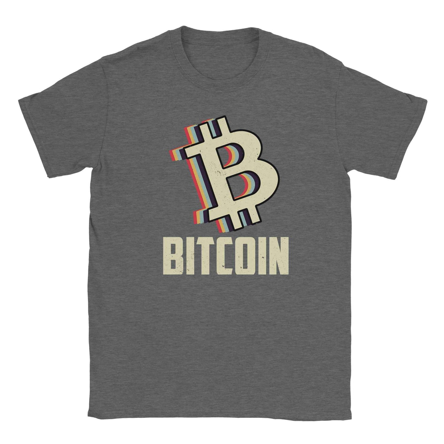 Bitcoin Cryptocurrency T-Shirt – Retro Vibe BTC Design