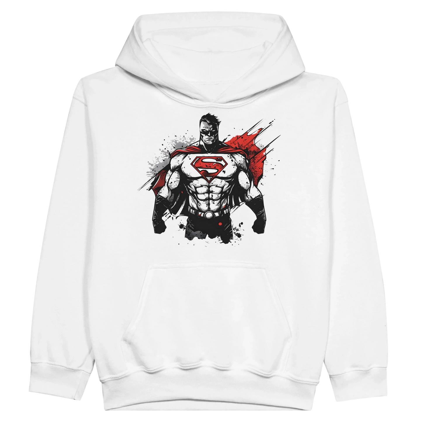 Kids Shadow Superman Hoodie