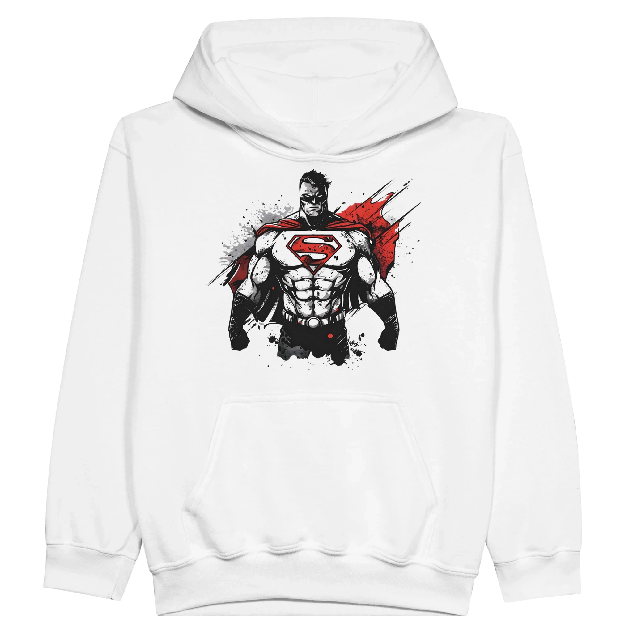 Kids Shadow Superman Hoodie