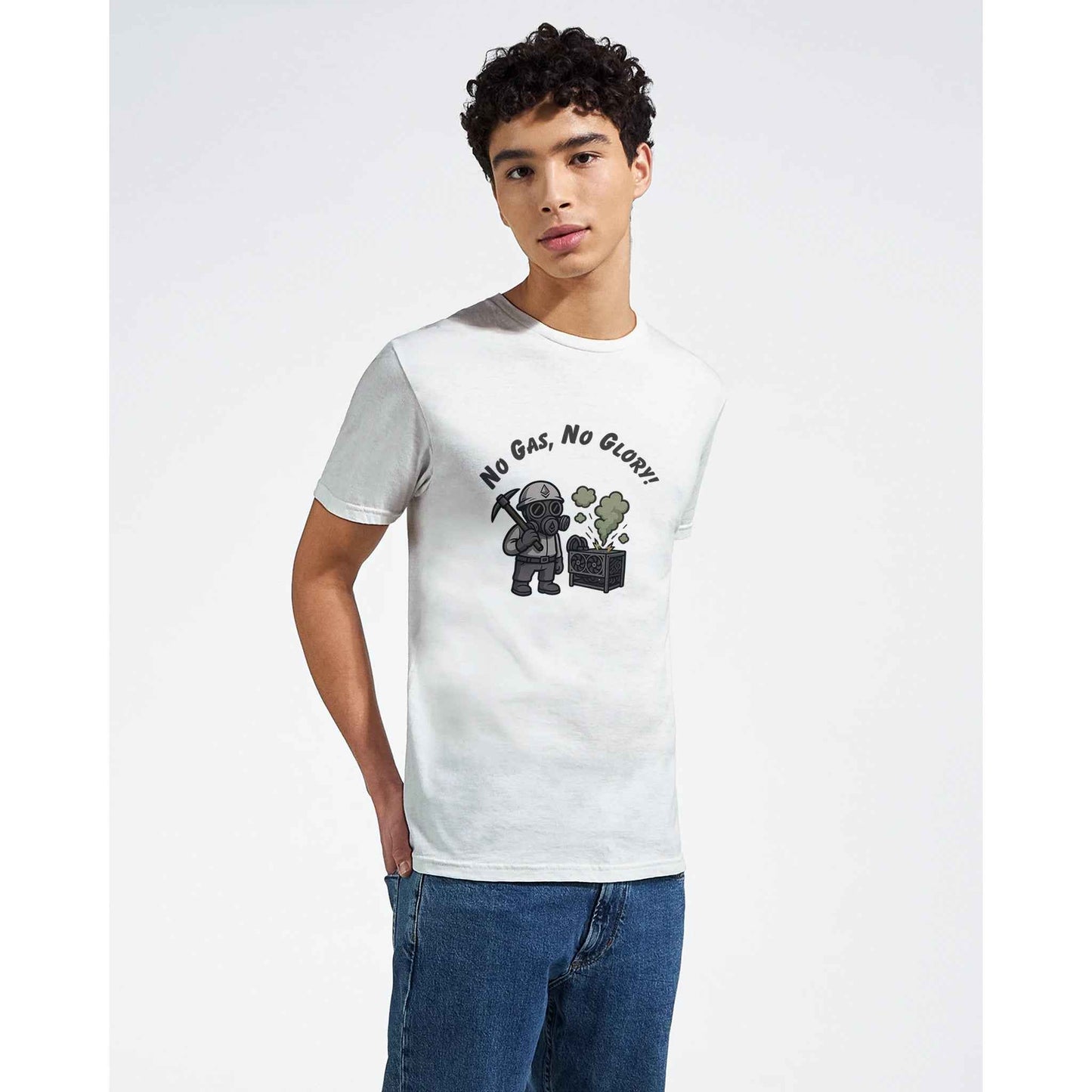 Ethereum Mining T-Shirt – No Gas, No Glory!