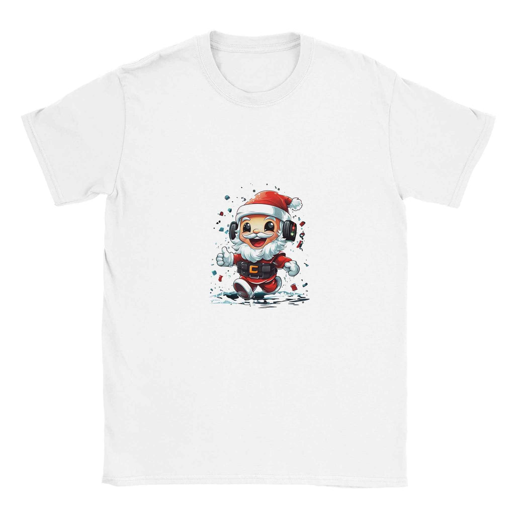DJ Santa Claus Christmas Shirt – Festive Holiday Graphic Tee for Music Lovers