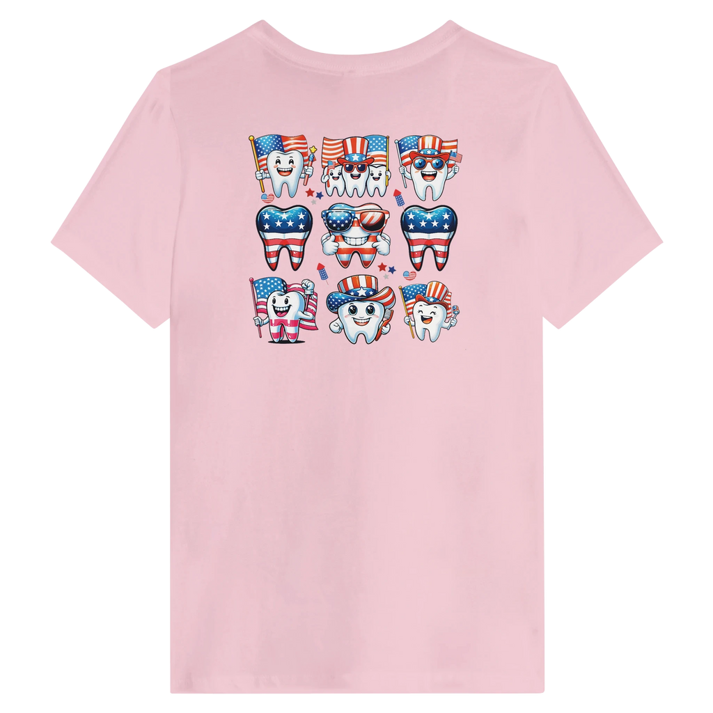 Personalized Dental 4th of July Women's Shirt