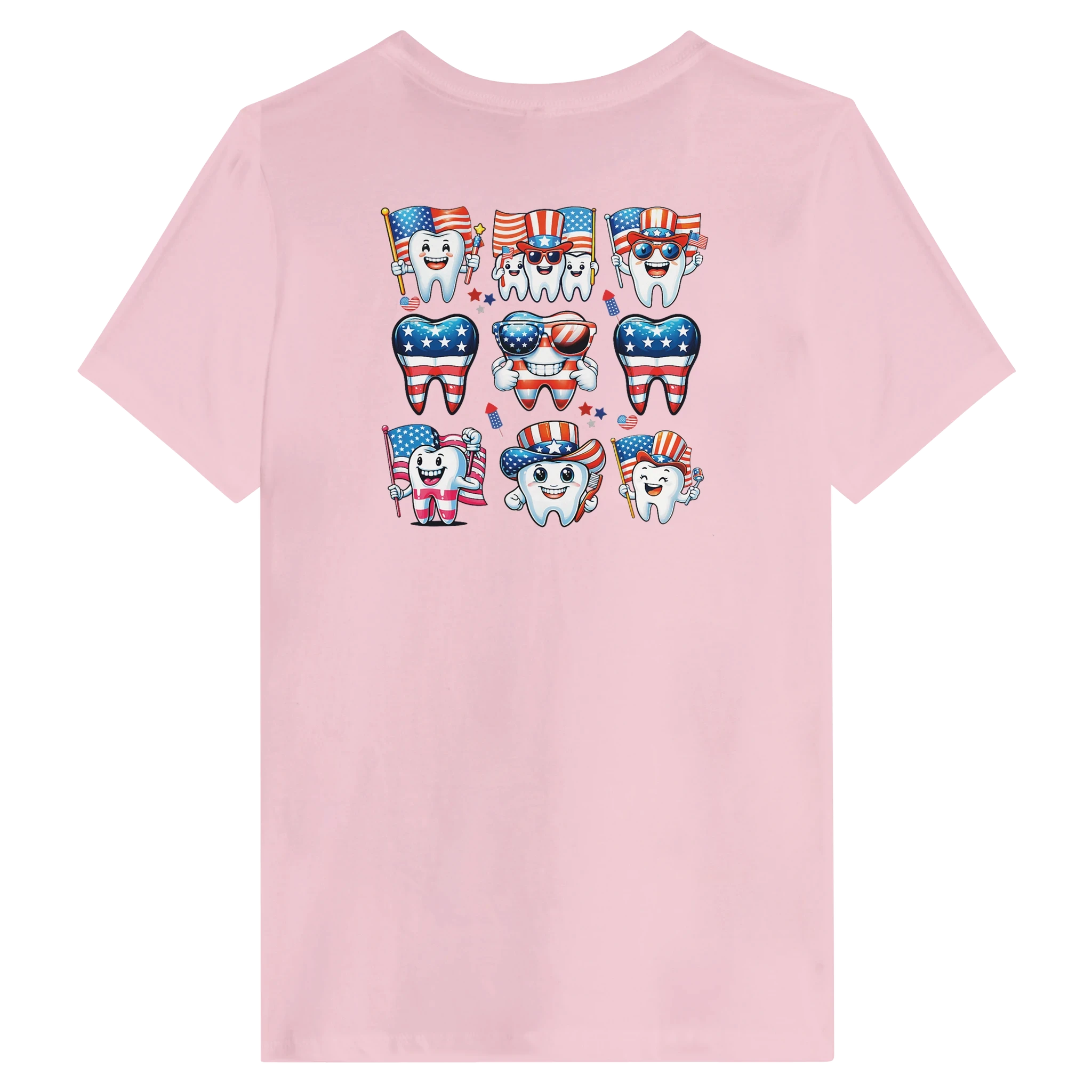 Personalized Dental 4th of July Women's Shirt