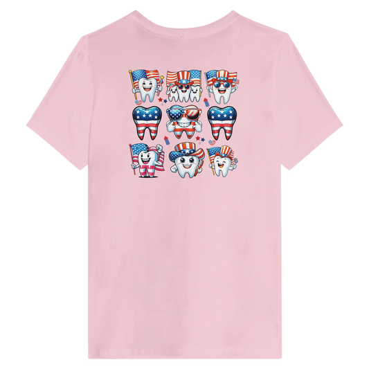 Personalized Dental 4th of July Women's Shirt