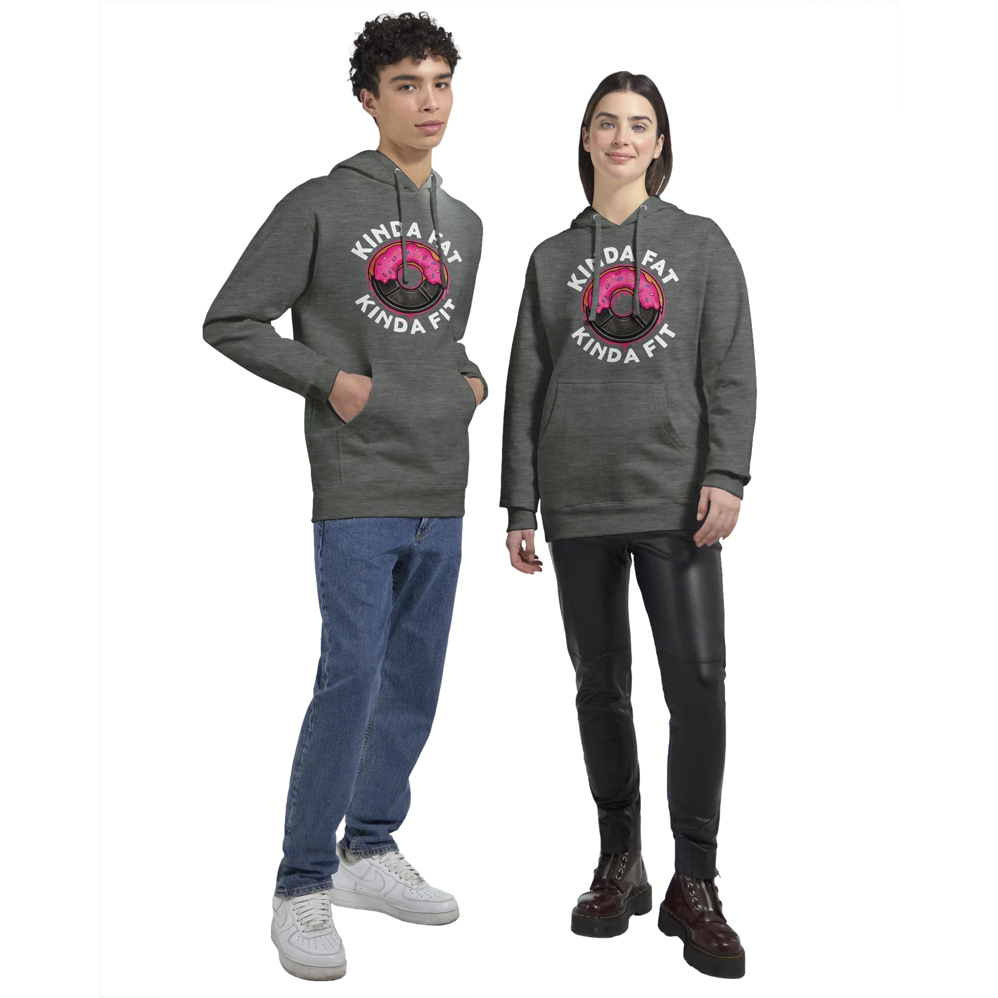 Kinda Fat Kinda Fit Donut Hoodie