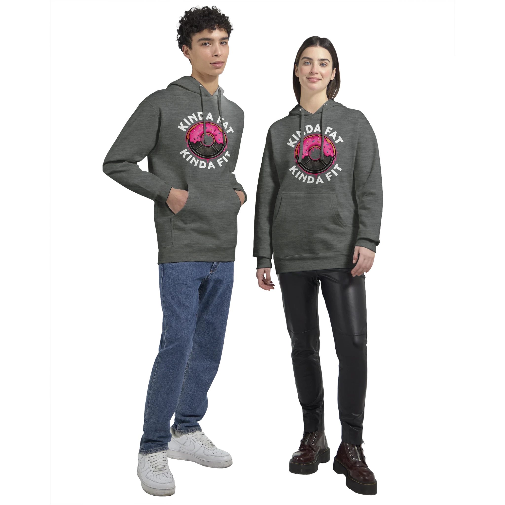 Kinda Fat Kinda Fit Donut Hoodie