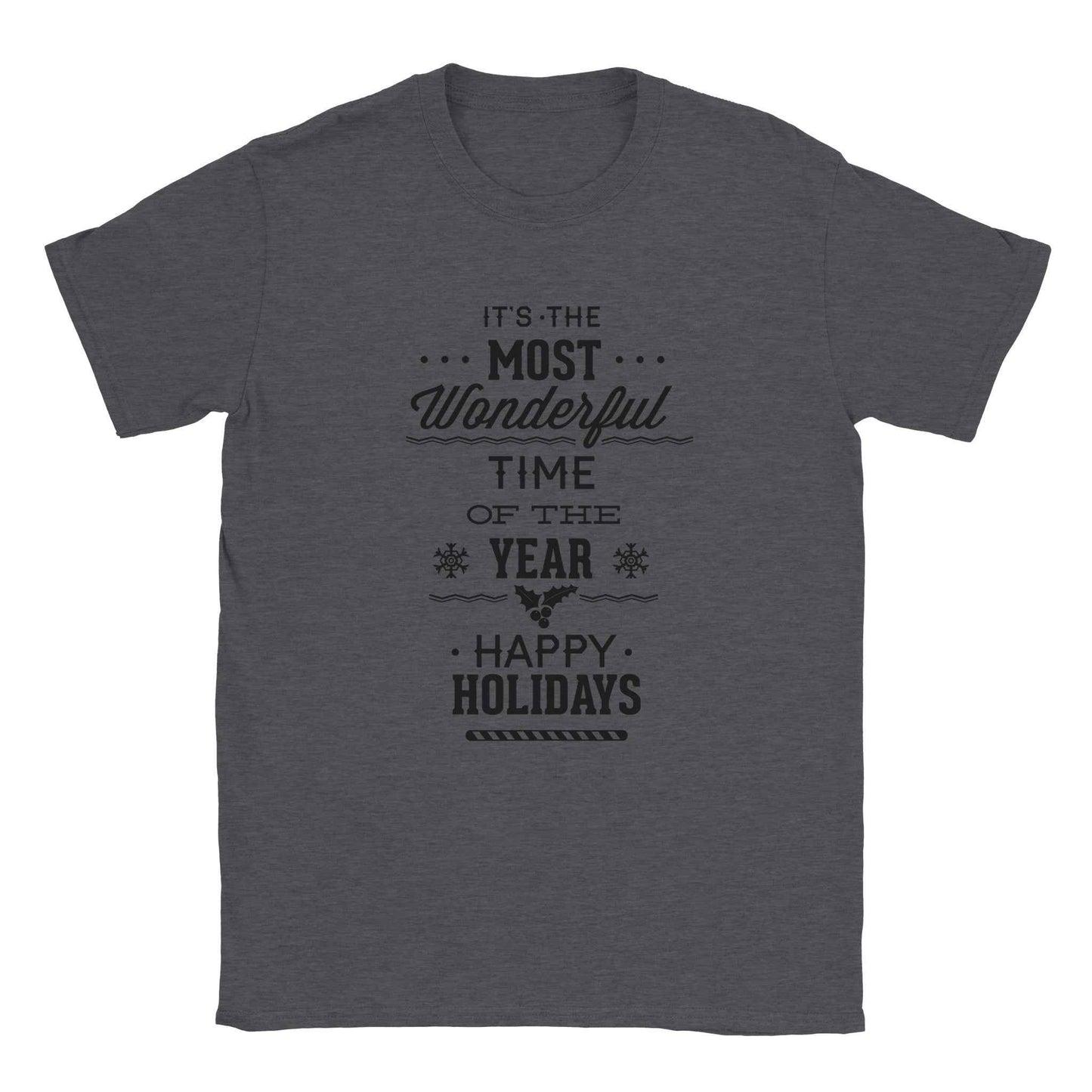 It's the Most Wonderful Time of the Year – Festive Holiday Graphic Tee