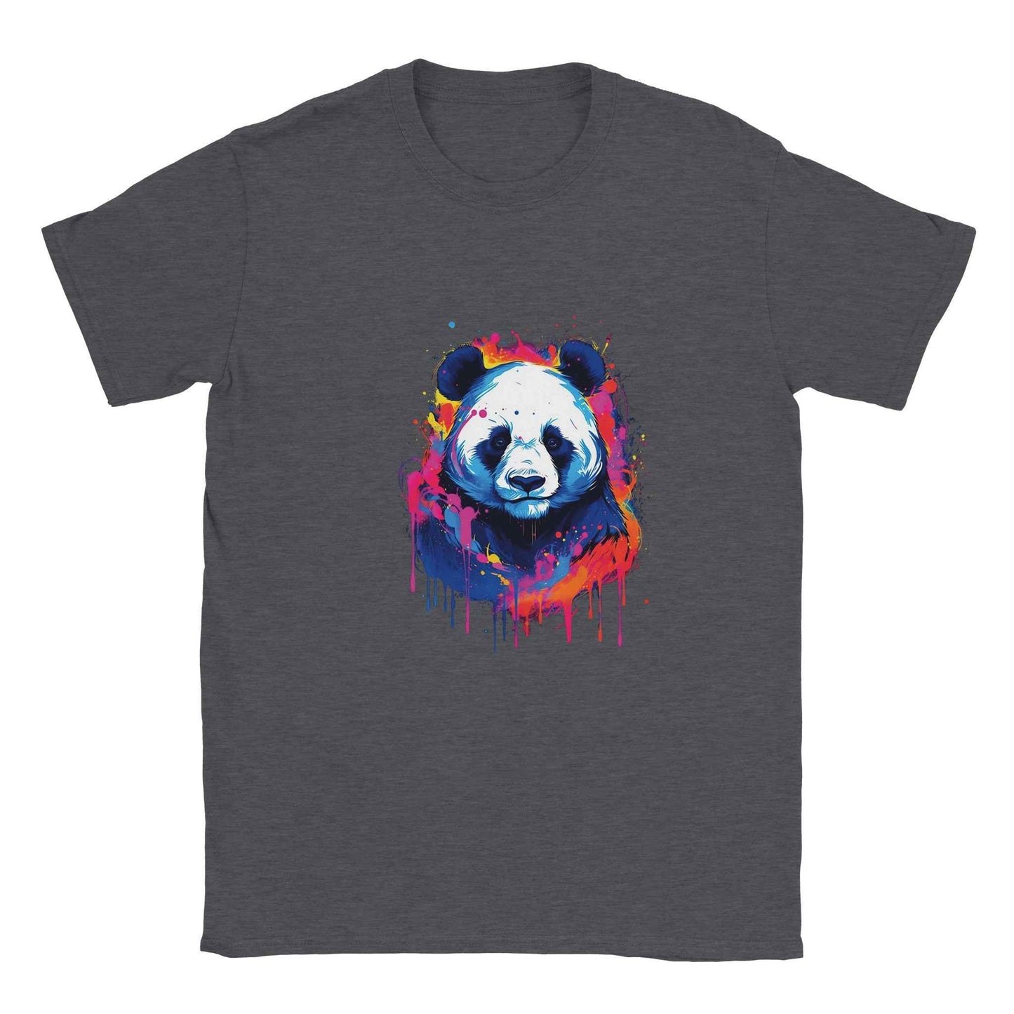 Abstract Neon Panda Graphic Tee – Premium Comfort & Bold Style for Everyday Wear