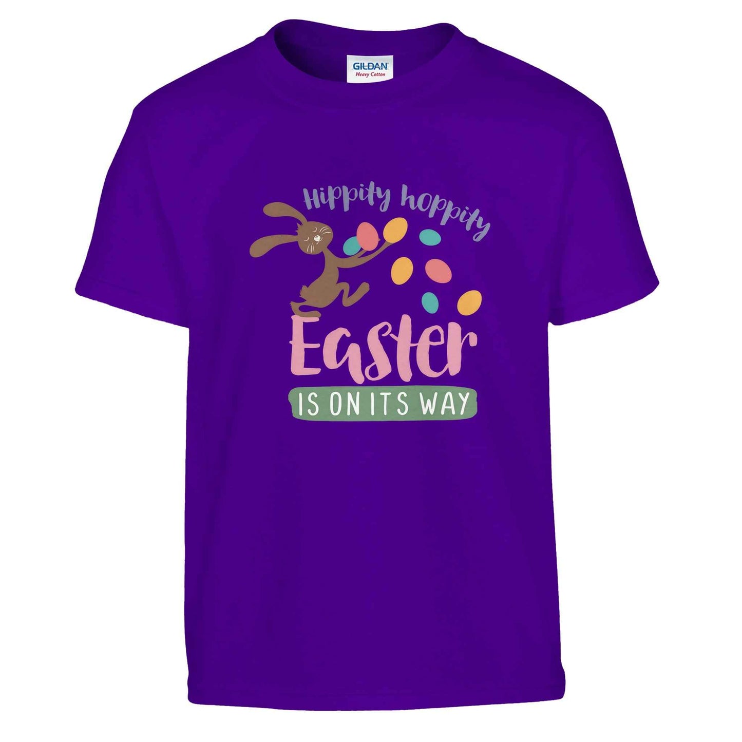 Easter Bunny Kids T-Shirt – Hippity Hoppity Fun in Your Choice of Colors and Sizes