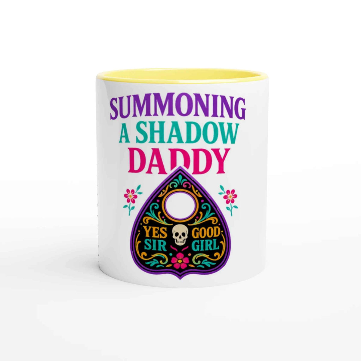 Summoning a Shadow Daddy 11oz Coffee Mug with Color Inside