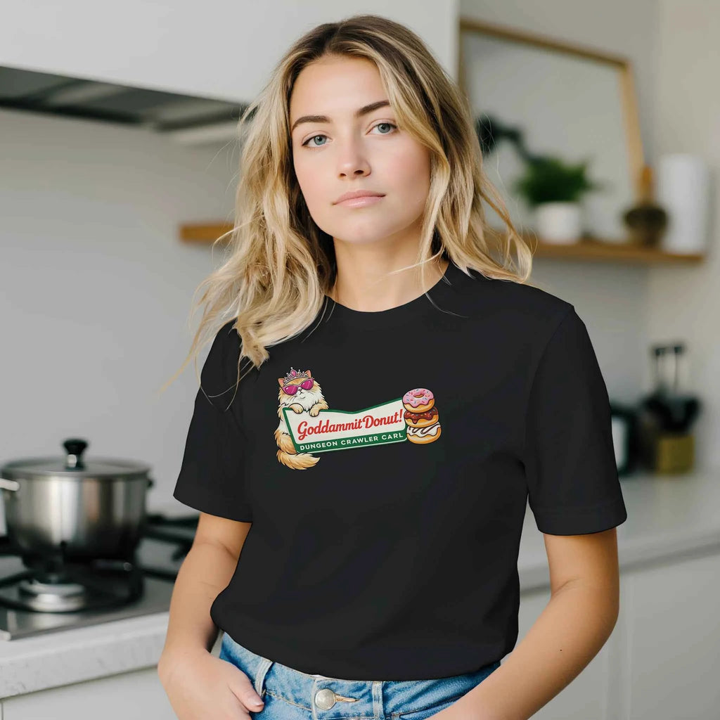 Goddammit Donut Dungeon Crawler Carl T-Shirt