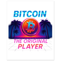 Bitcoin Original Player Fine Art Poster