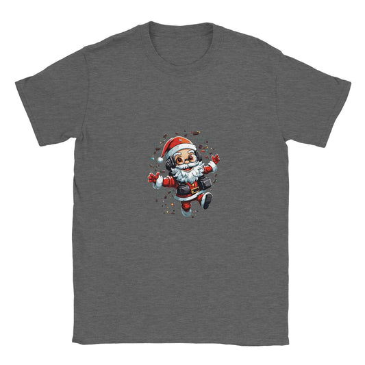 Gamer Santa Christmas T-Shirt – Festive Holiday Graphic Tee for Gamers & Tech Lovers