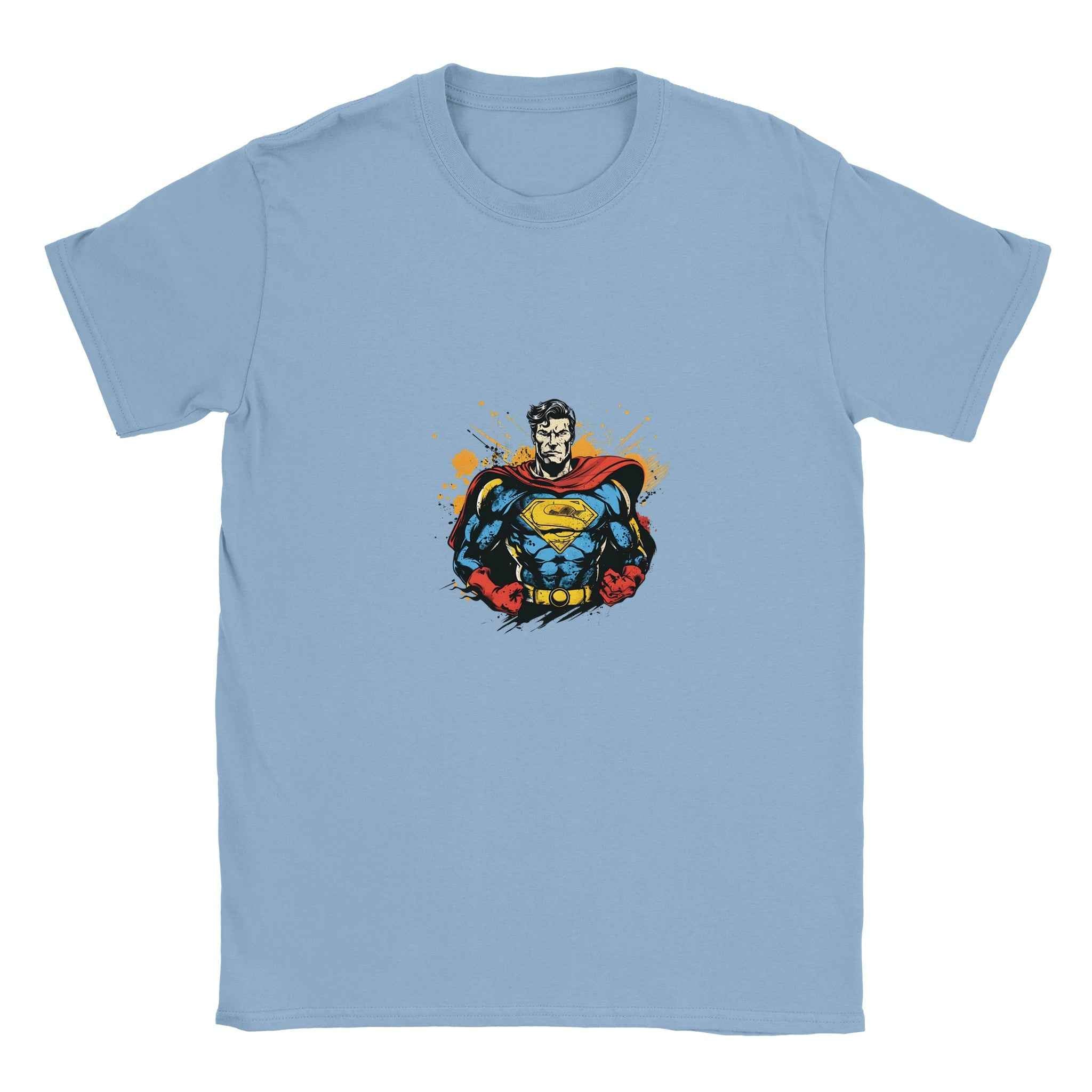 Superman T-Shirt – Heroic Comic-Inspired Graphic Tee in Classic Colors