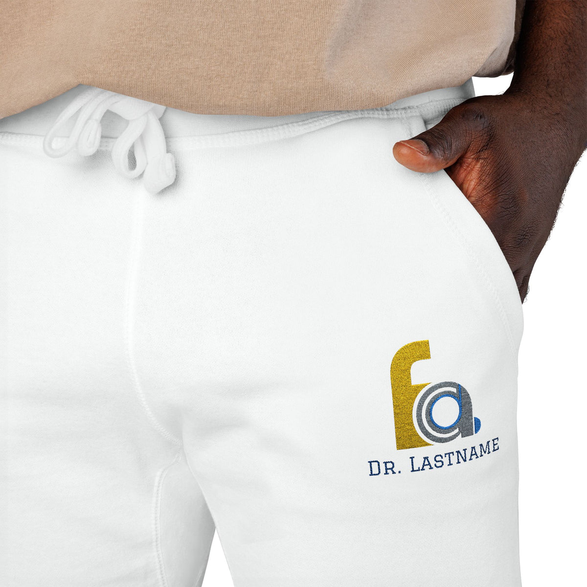 FACD Embroidered Logo Sweatpants -Personalized