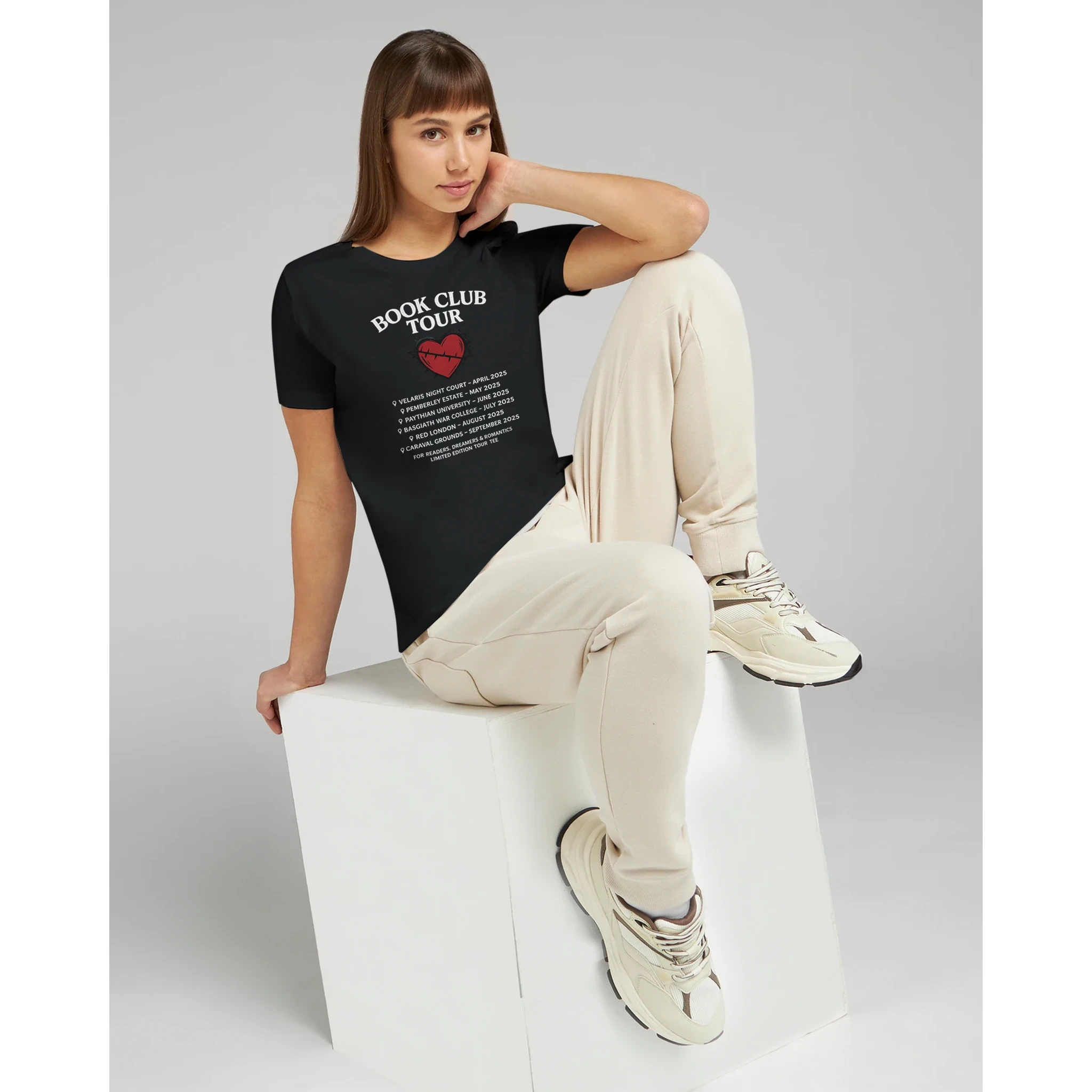Women’s Fantasy Book Tour T-Shirt