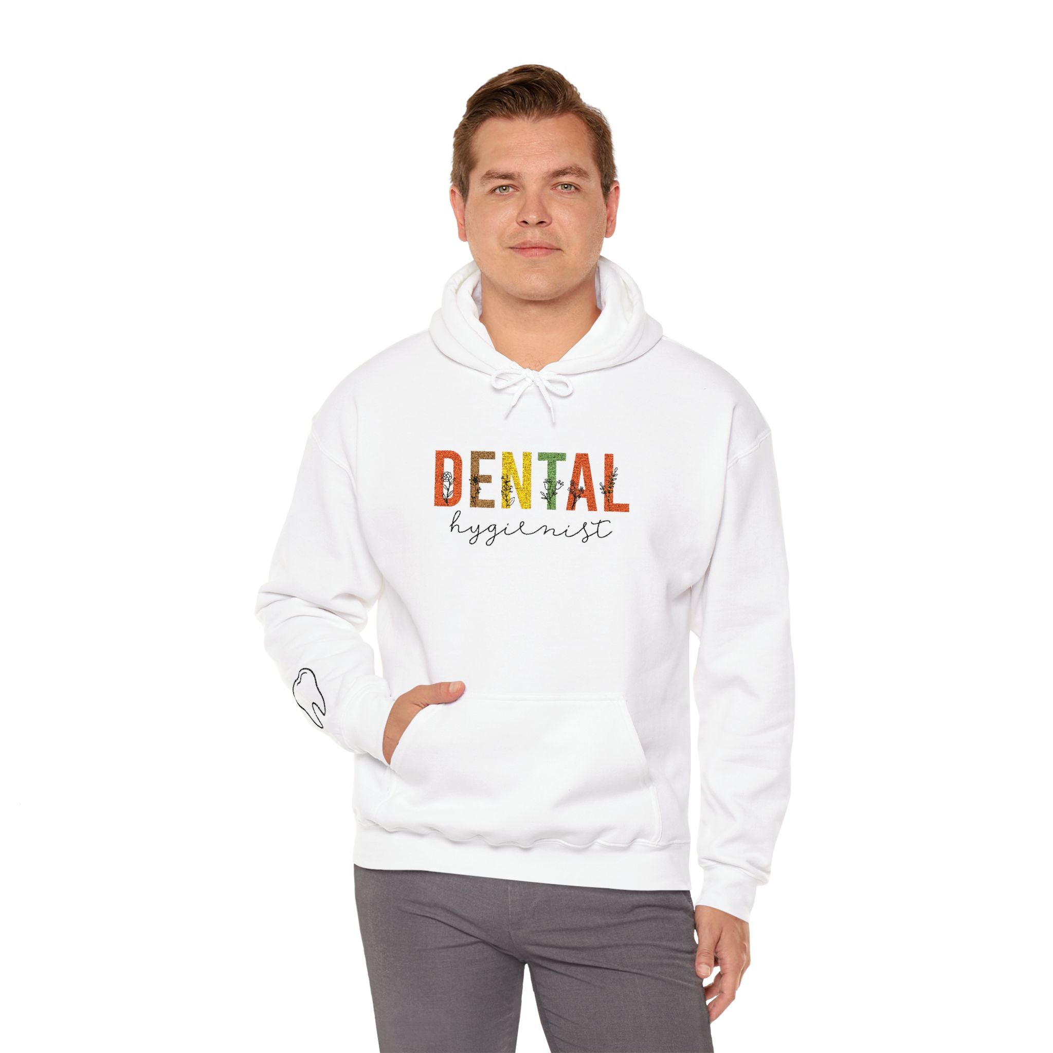 Embroidered Dental Hygienist Hoodie