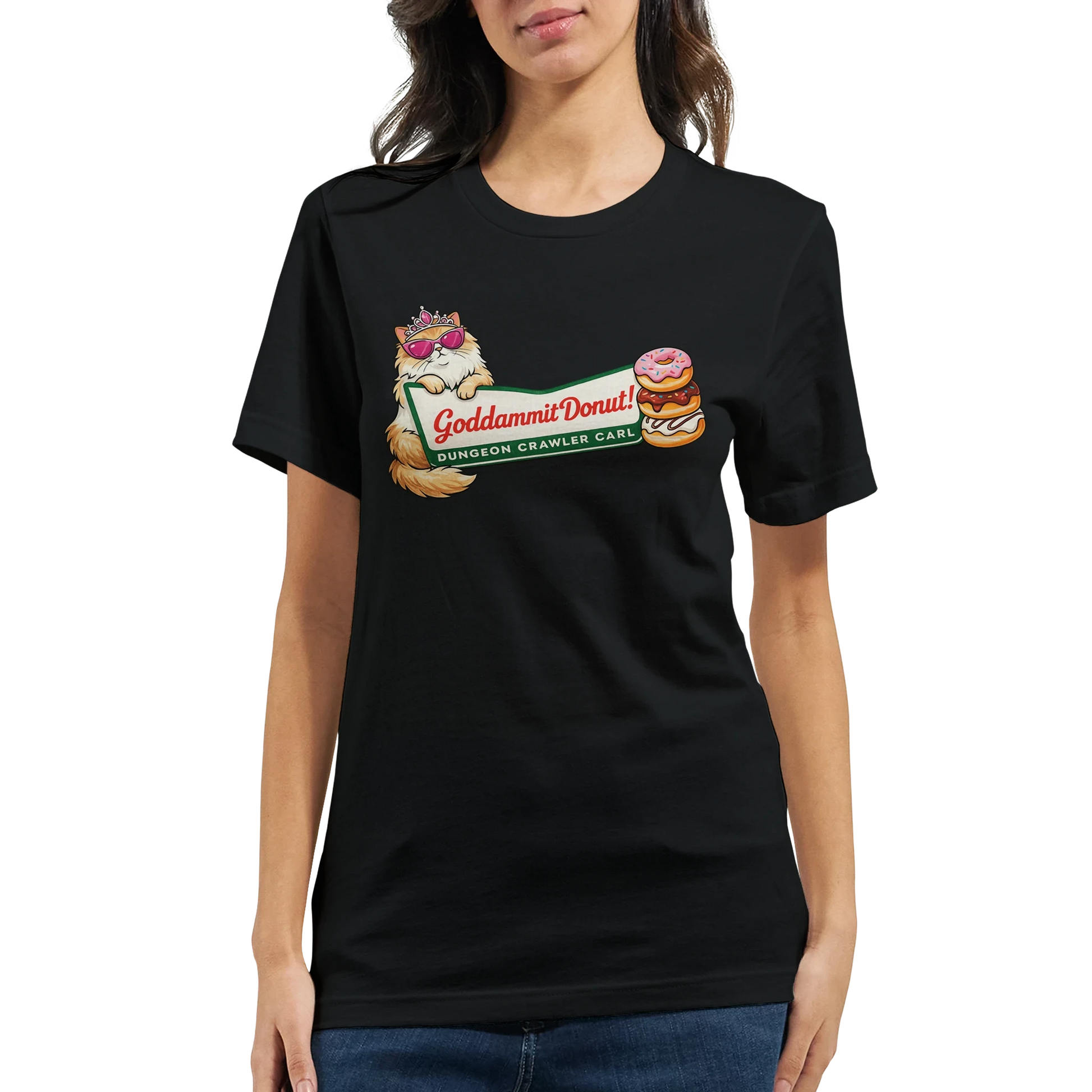 Goddammit Donut Dungeon Crawler Carl T-Shirt
