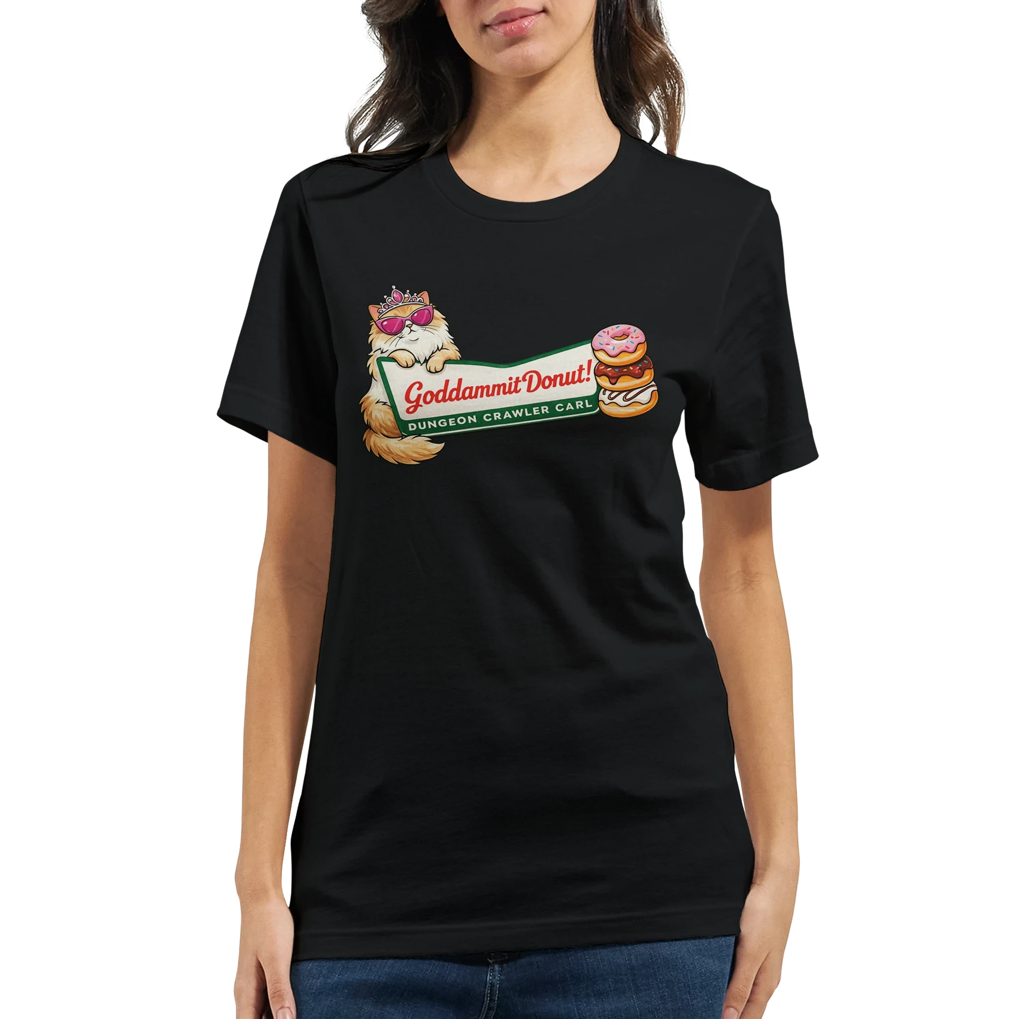 Goddammit Donut Dungeon Crawler Carl T-Shirt