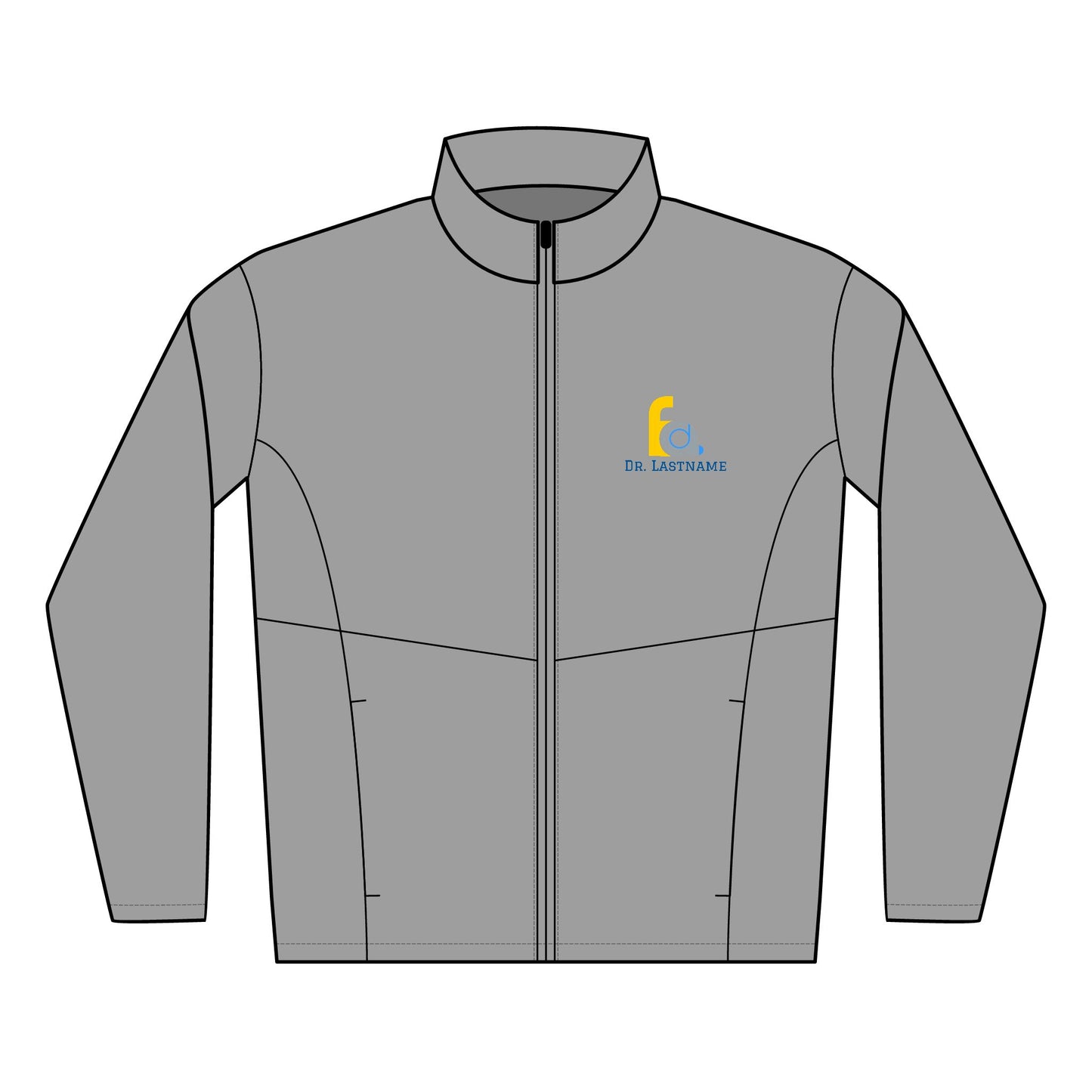 FACD Embroidered Soft Shell Jacket | Personalized Dental Wear