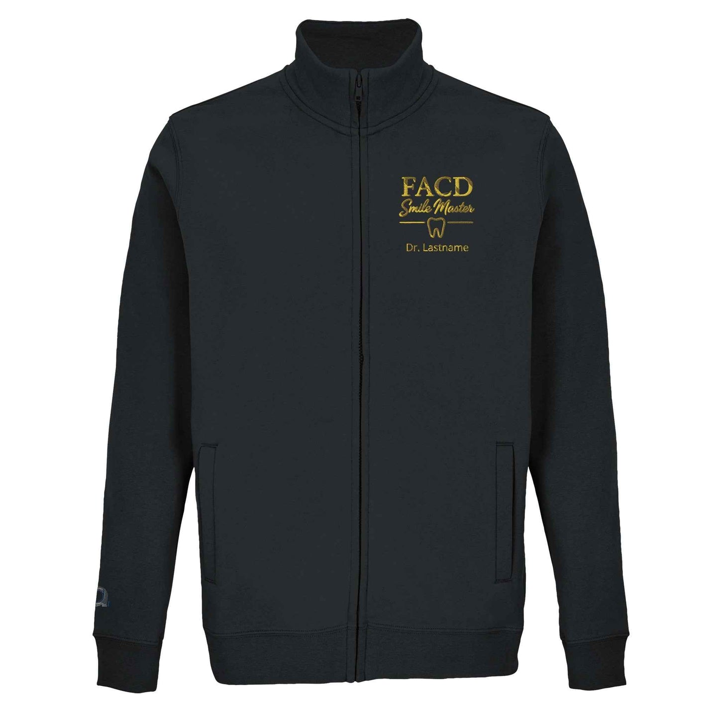 FACD Smile Master Embroidered Full Zip Sweatshirt with Custom Name