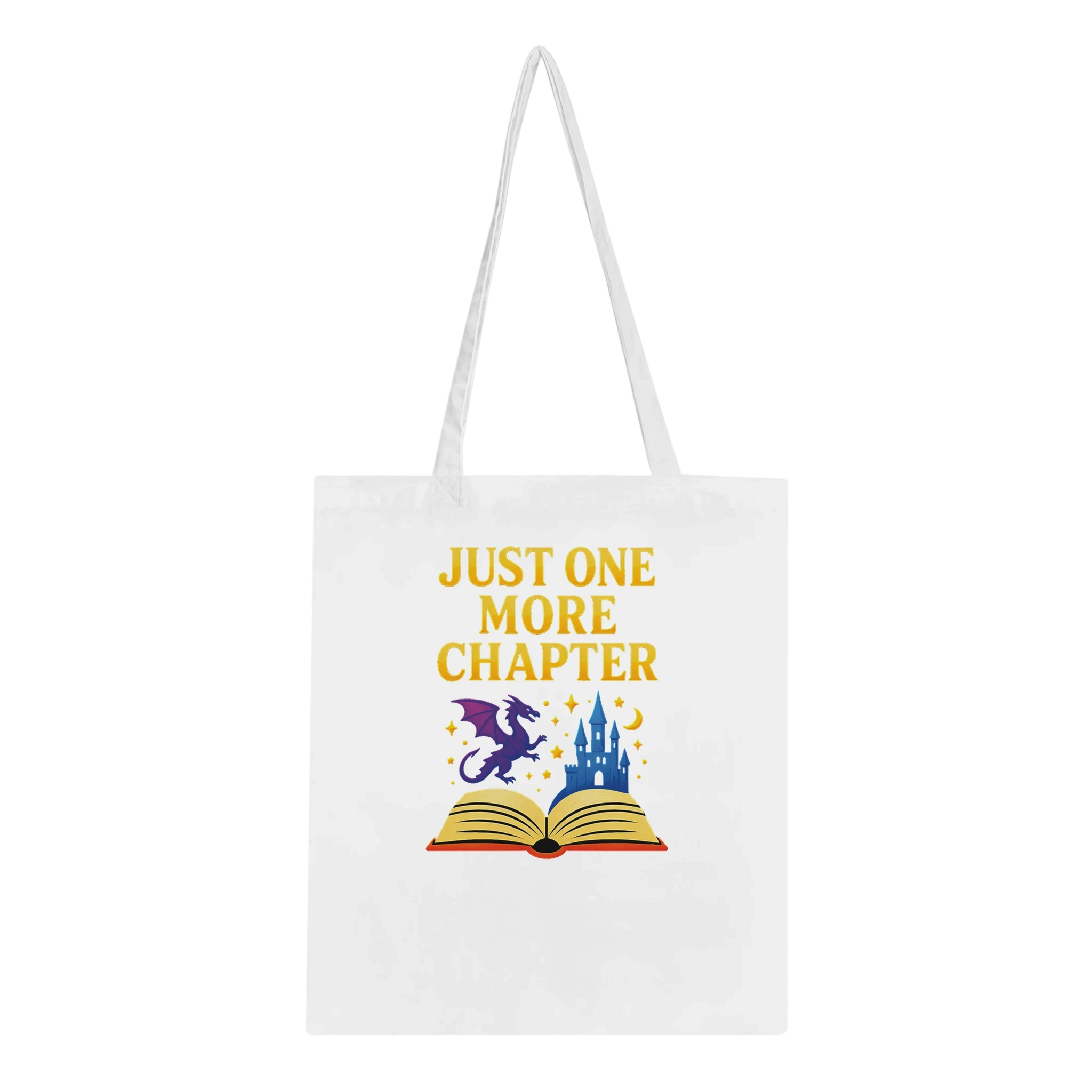 Just One More Chapter Tote Bag