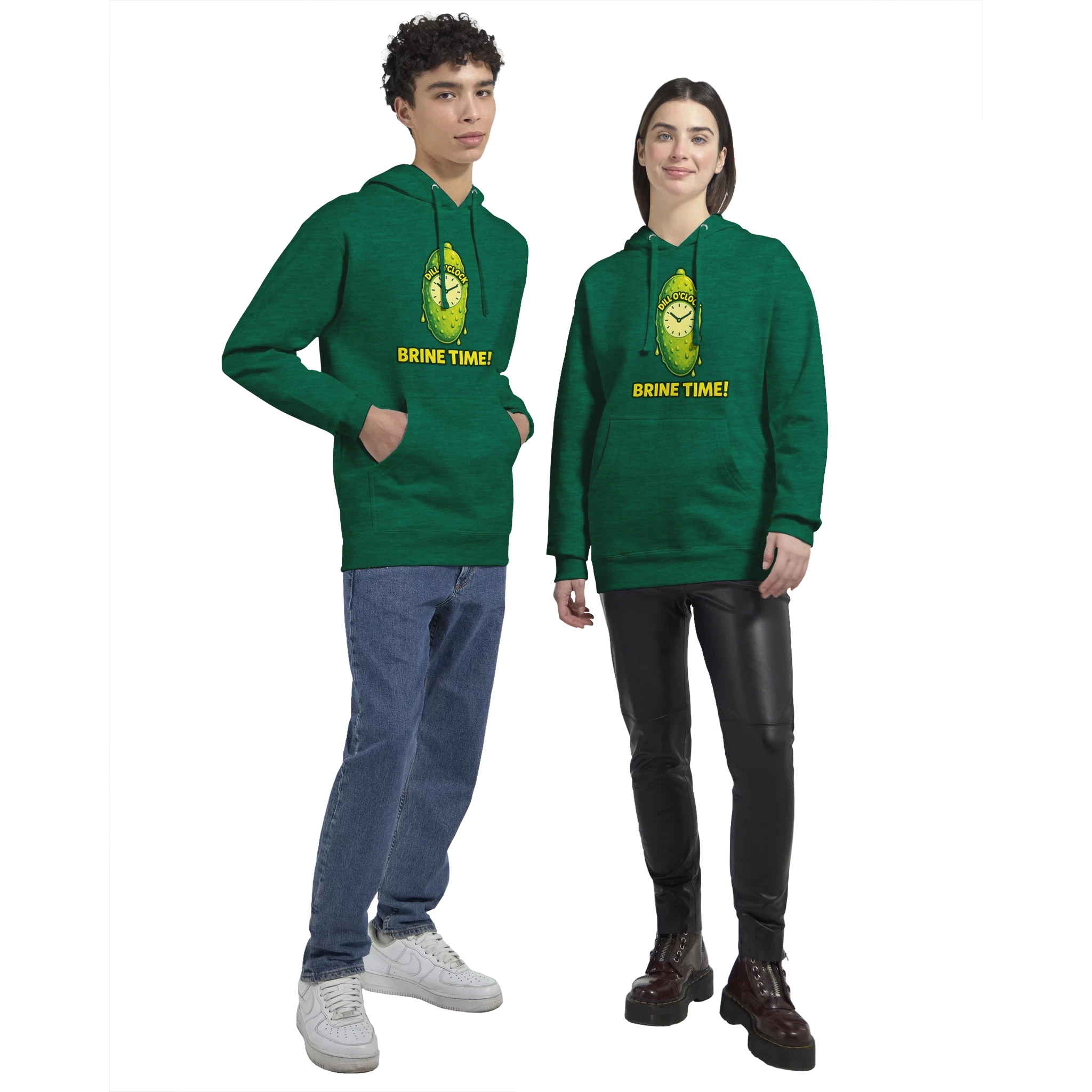 Dill OClock Brine Time Pickle Hoodie